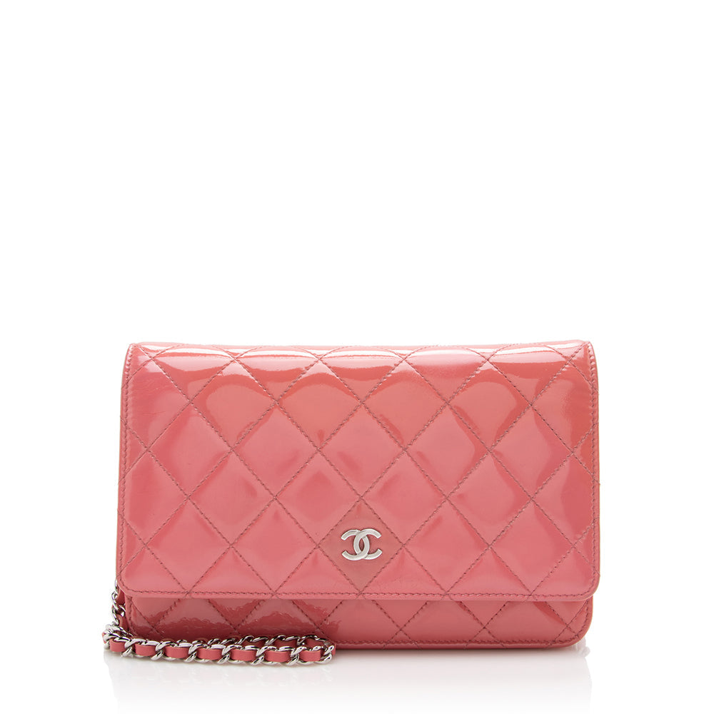 Chanel Patent Classic on SHF Leather Wallet Case