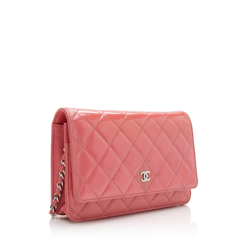 Chanel Patent Classic on SHF Leather Wallet Case