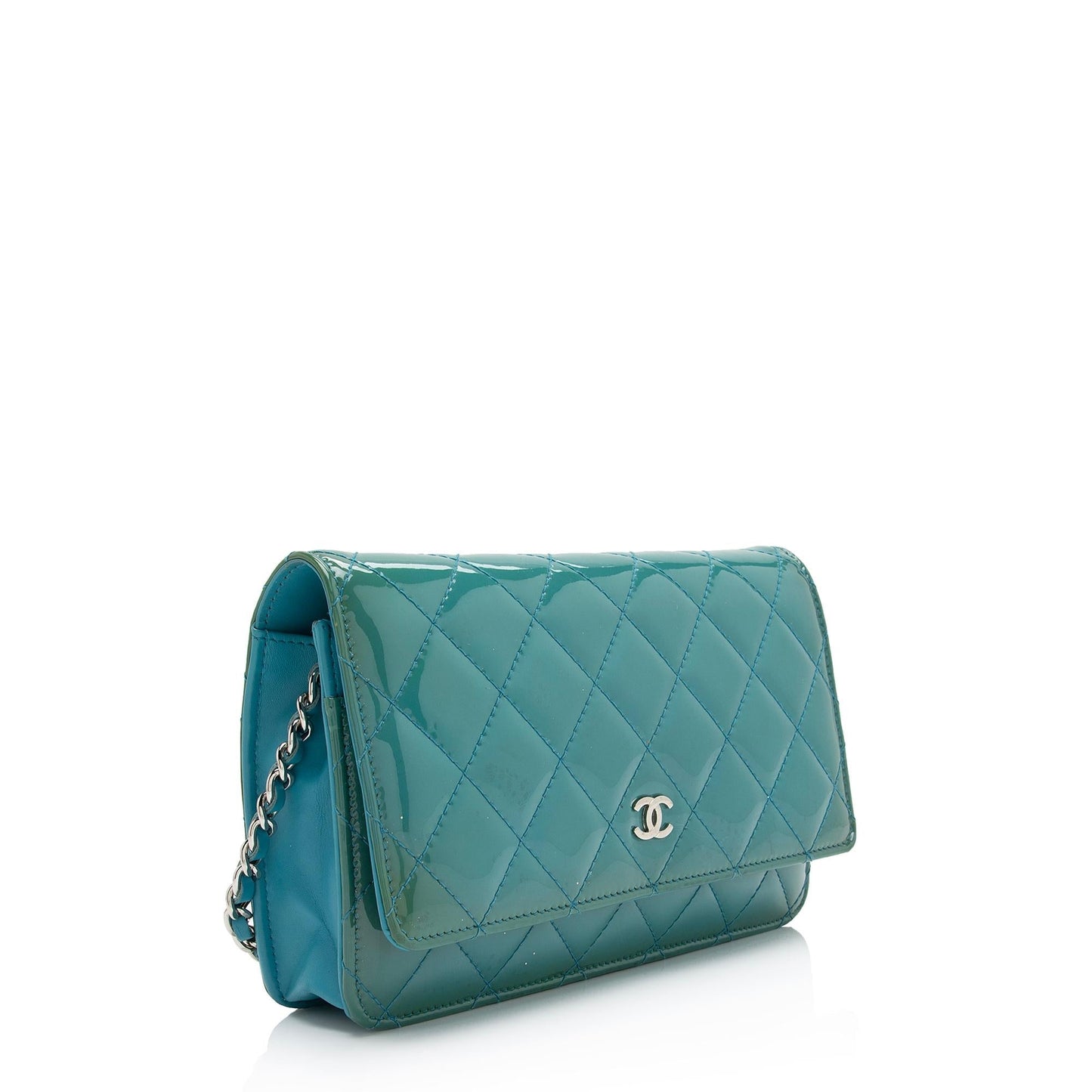 Chanel Patent Classic on SHF-znDTuZ Leather Wallet Case