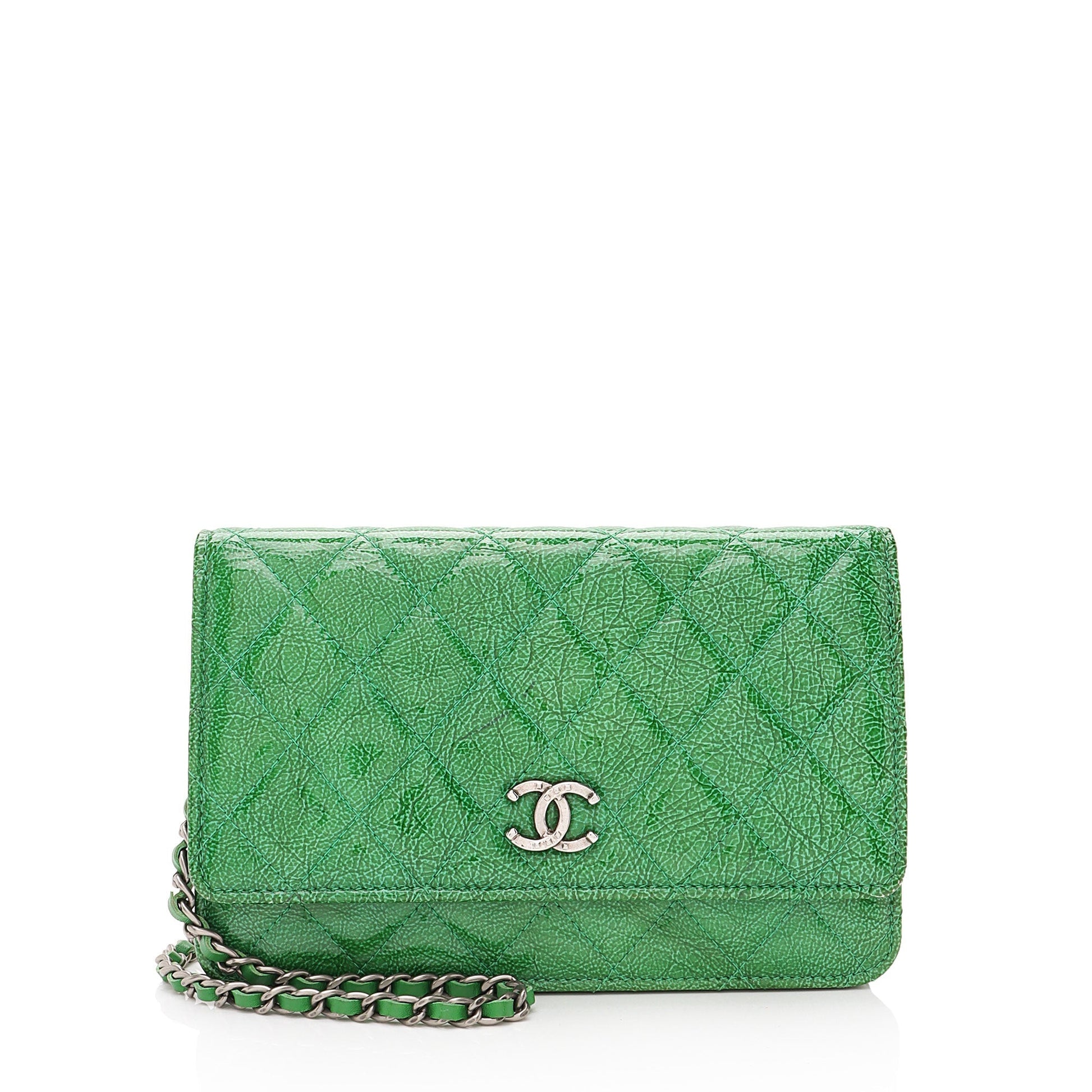 Chanel Patent Classic on SHF-p54zjG Leather Wallet Case