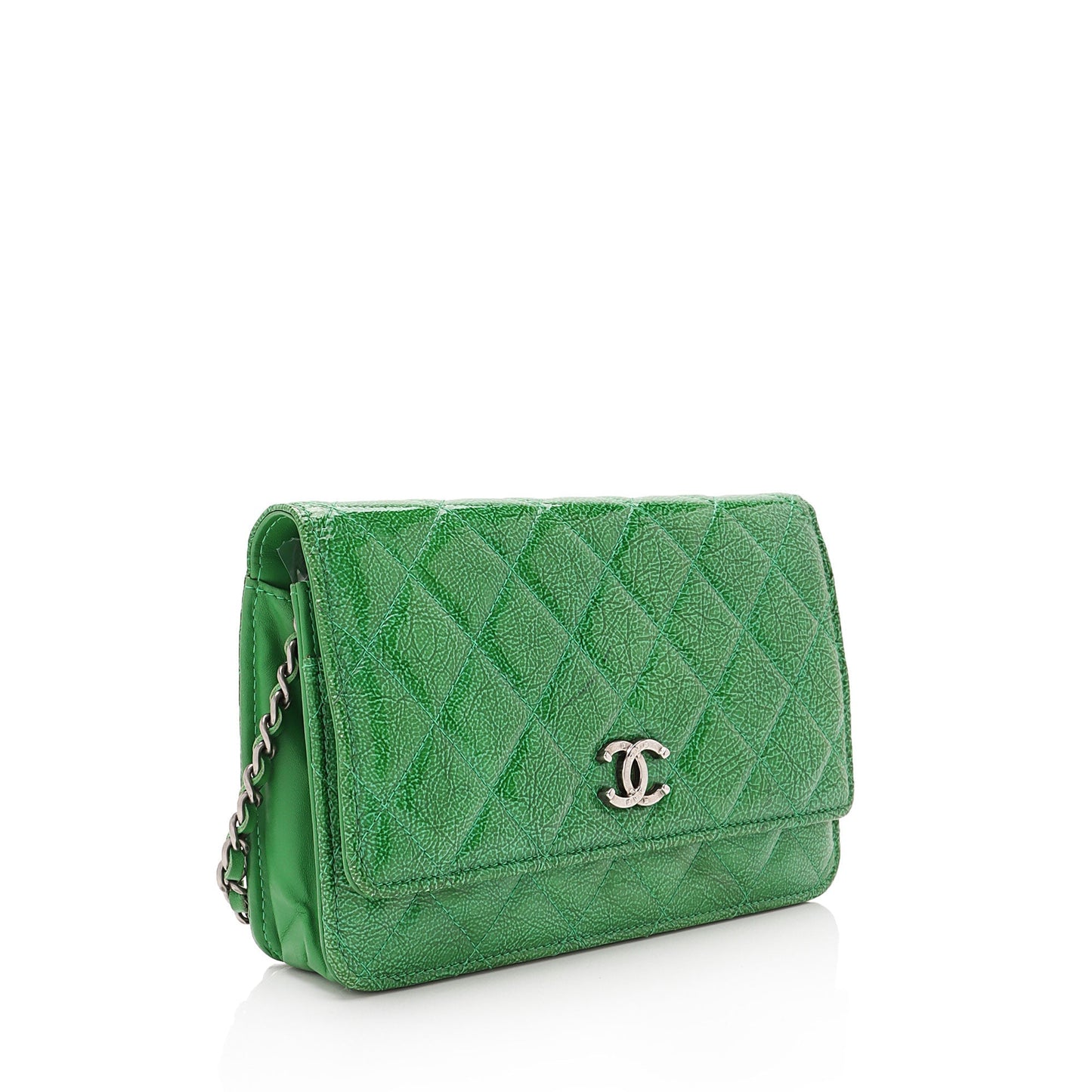 Chanel Patent Classic on SHF-p54zjG Leather Wallet Case
