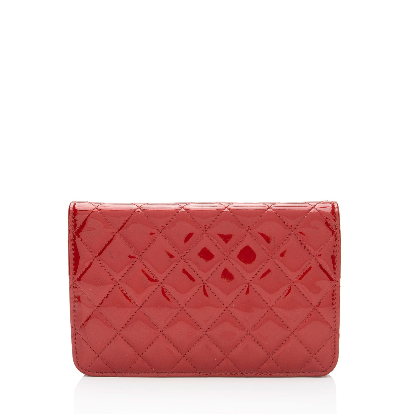 Chanel Patent Classic on SHF-kZcSTK Leather Wallet Case