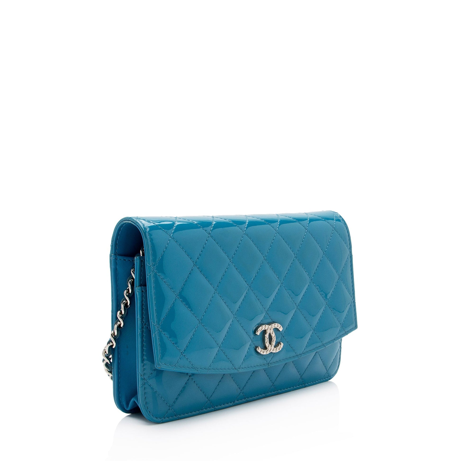 Chanel Patent Classic on SHF-URfiPE Leather Wallet Case