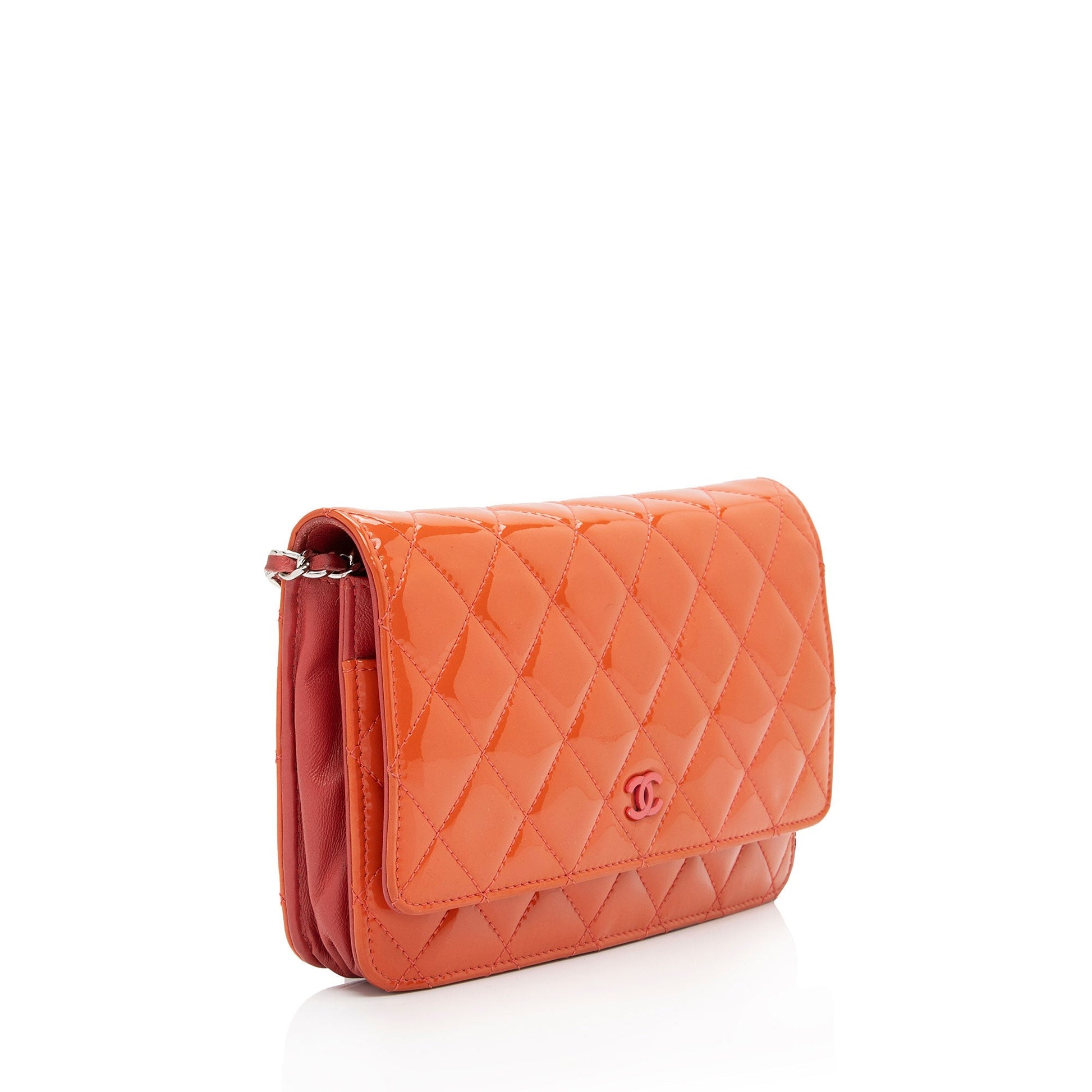 Chanel Patent Classic on SHF-JIB4Sf Leather Wallet Case