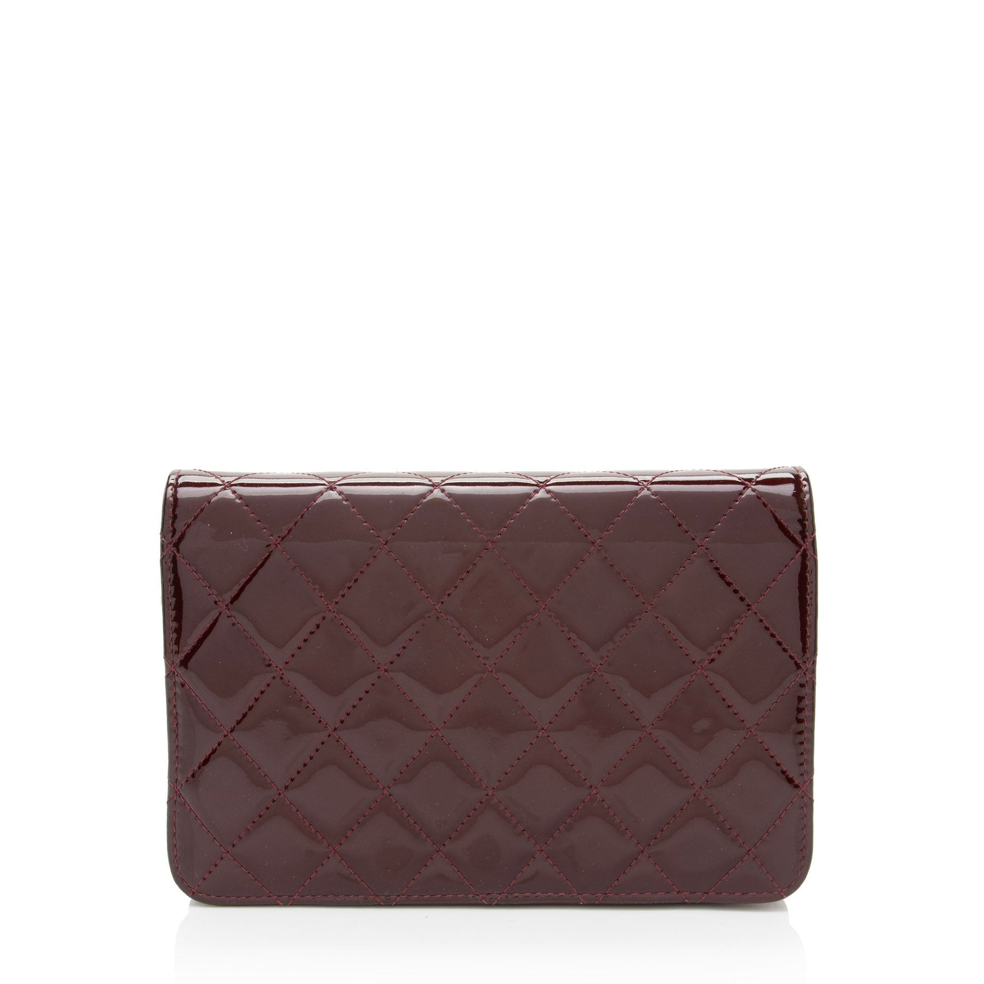 Chanel Patent Classic on SHF-toY5Wd Leather Wallet Case