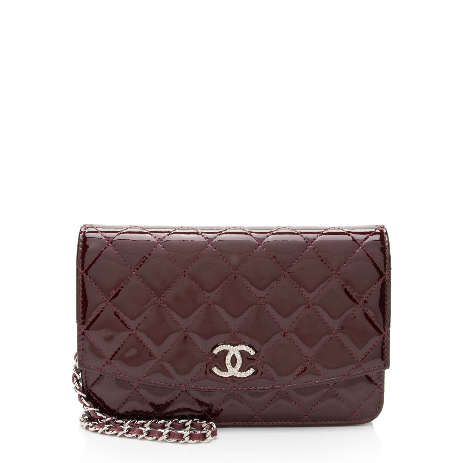 Chanel Patent Classic on SHF-toY5Wd Leather Wallet Case