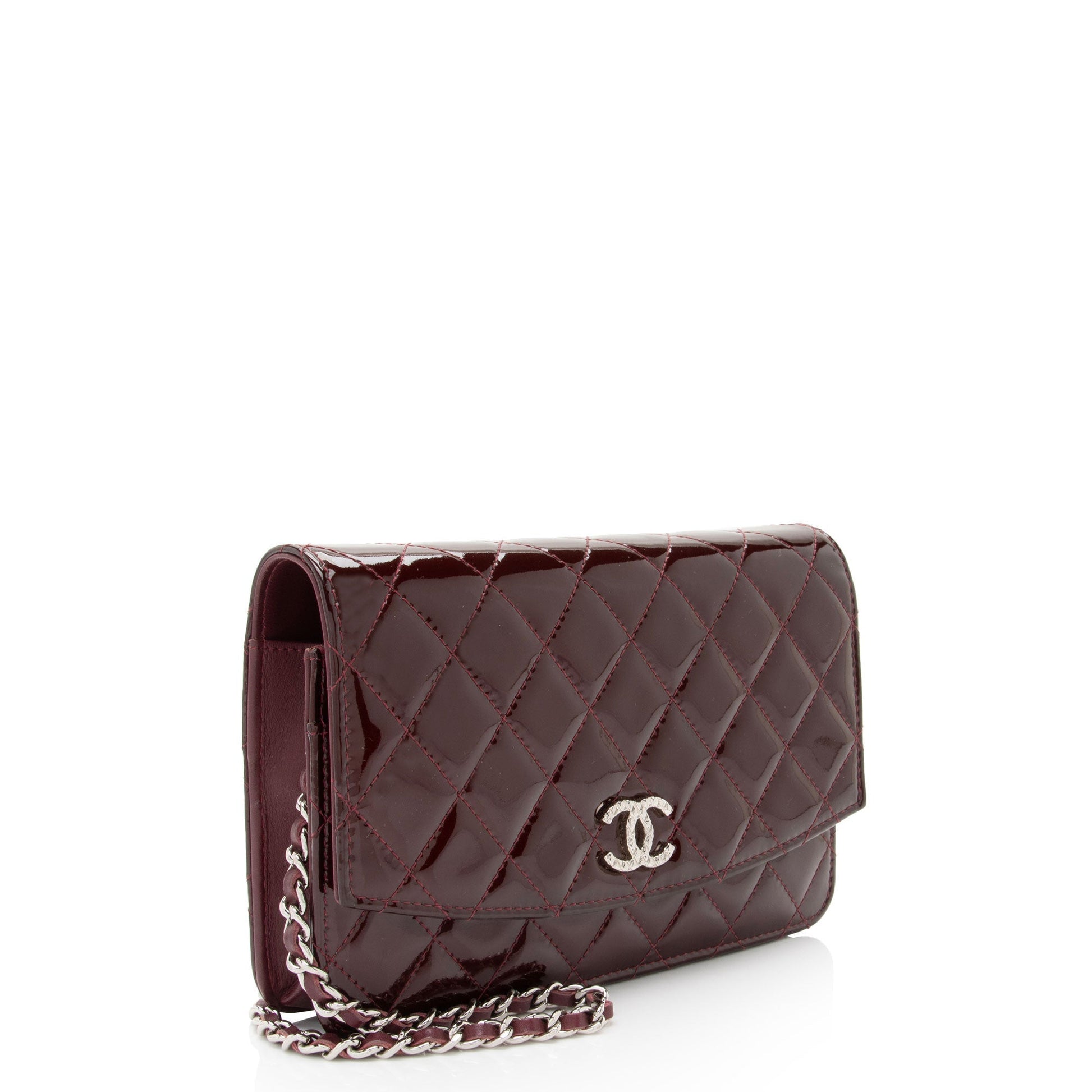 Chanel Patent Classic on SHF-toY5Wd Leather Wallet Case