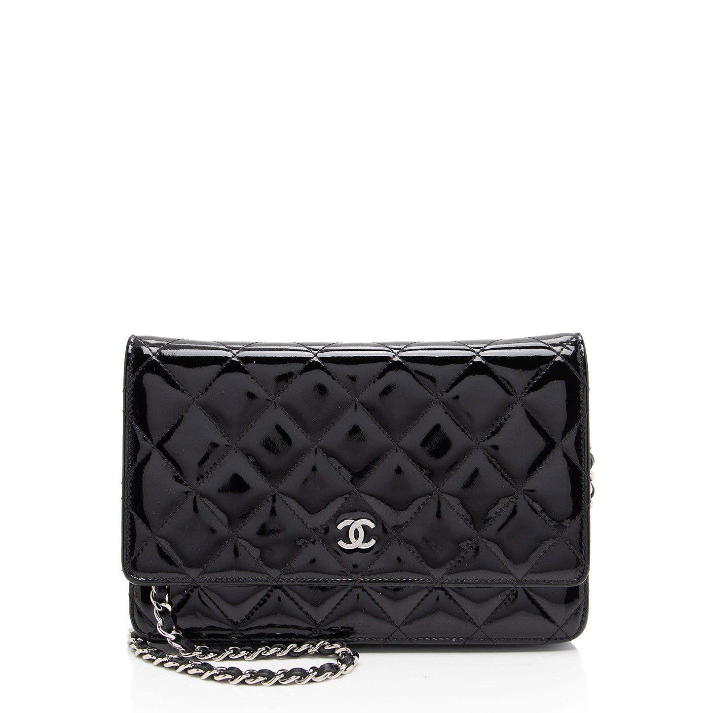 Chanel Patent Classic on SHF-sMkM9h Leather Wallet Case