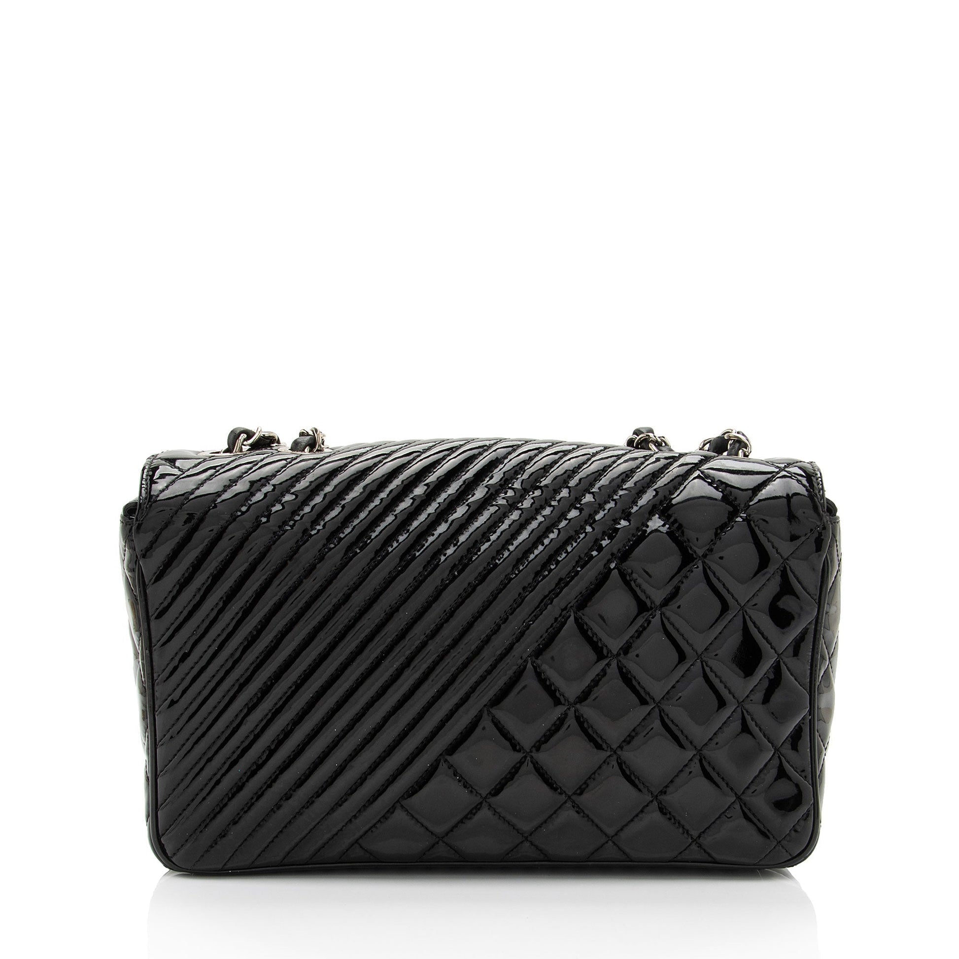 Chanel Patent Coco Boy Flap SHF-qtoszA Leather Shoulder Bag