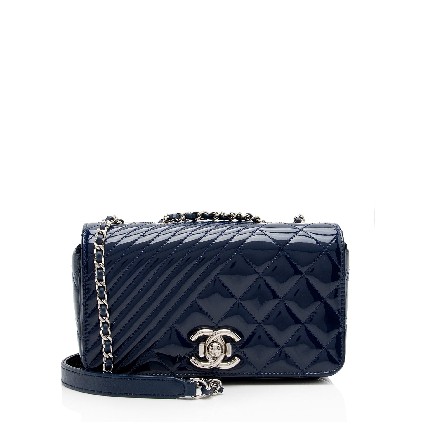 Chanel Patent Coco Boy Flap SHF-mwPK8i Small Leather Shoulder Bag