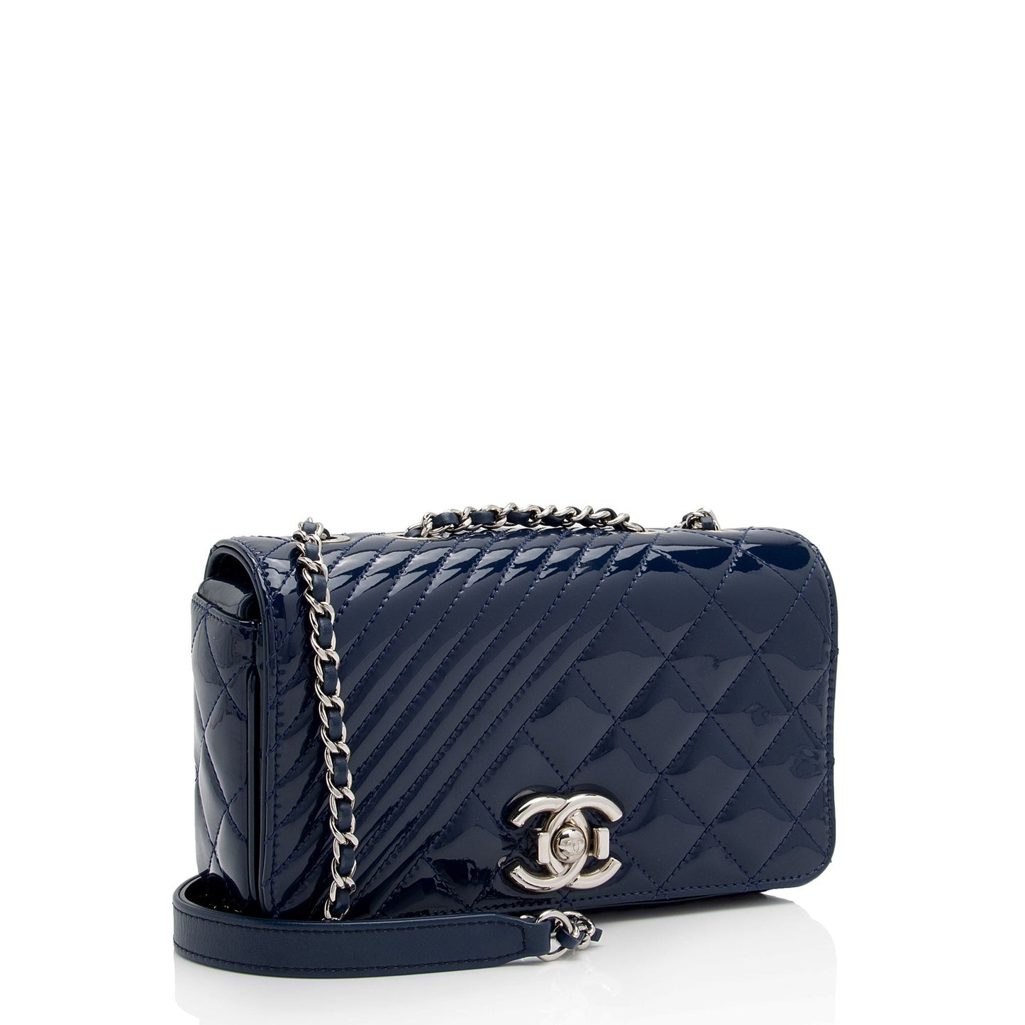 Chanel Patent Coco Boy Flap SHF-mwPK8i Small Leather Shoulder Bag