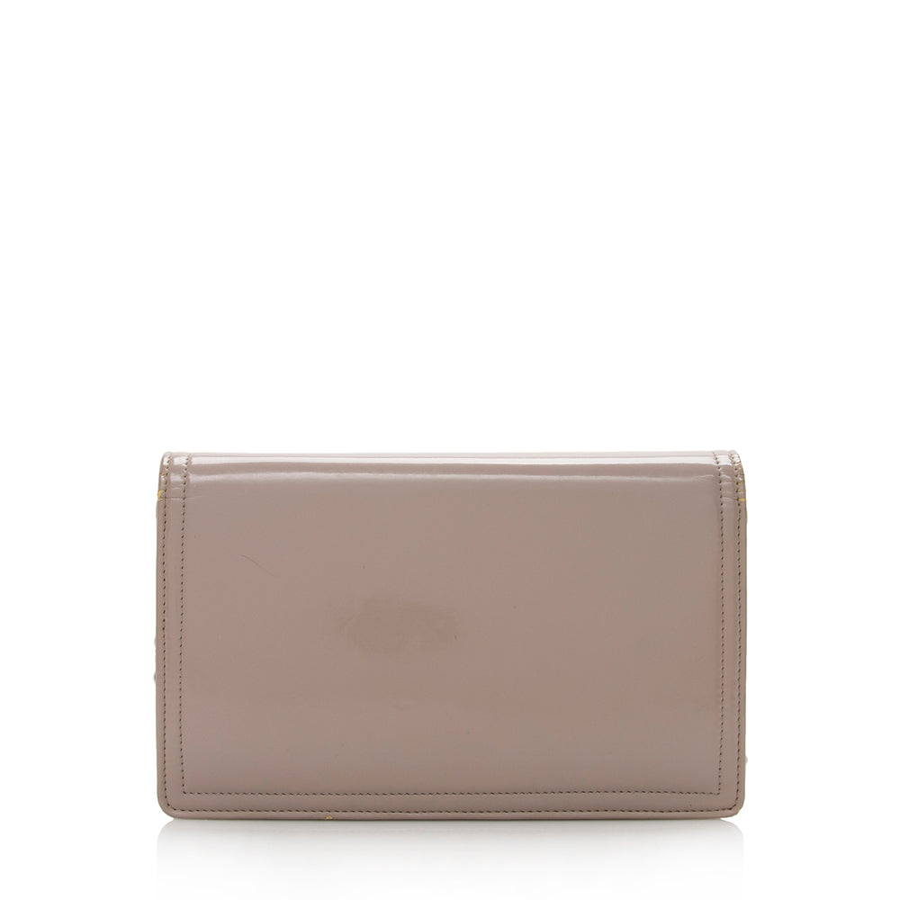 Chanel Patent Lipstick on - FINAL SHF Leather Wallet Case