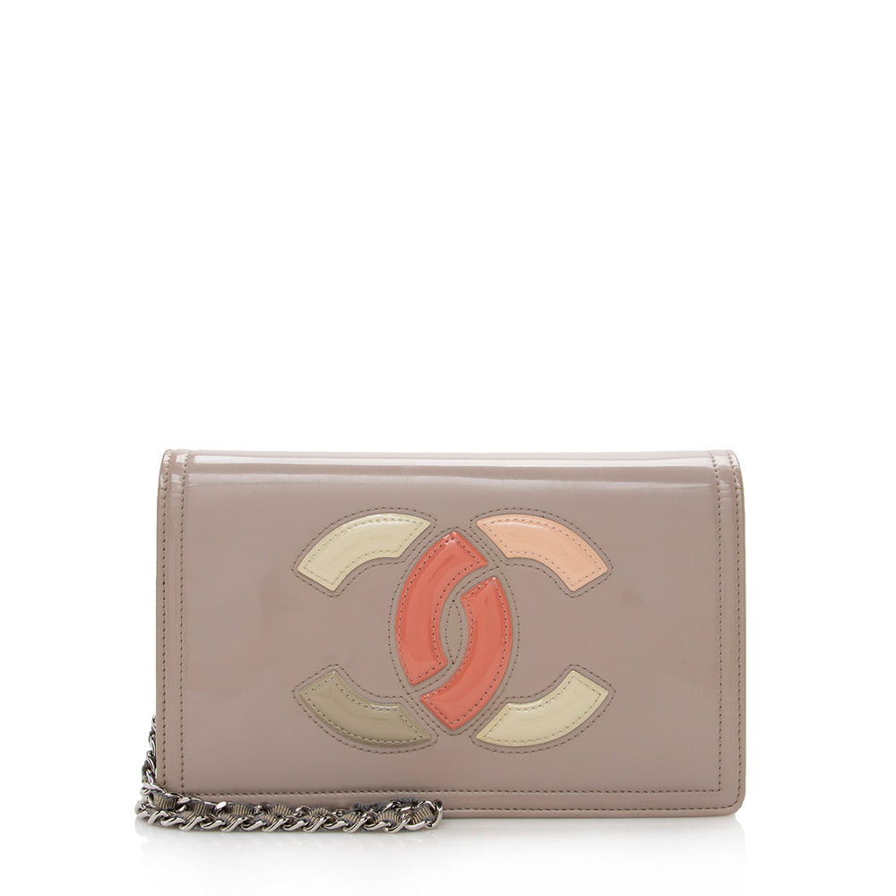 Chanel Patent Lipstick on - FINAL SHF Leather Wallet Case