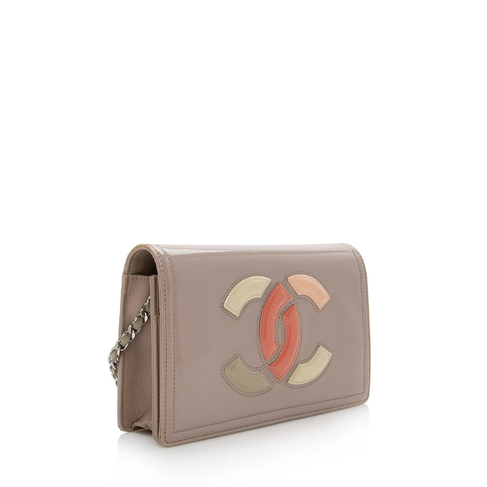 Chanel Patent Lipstick on - FINAL SHF Leather Wallet Case