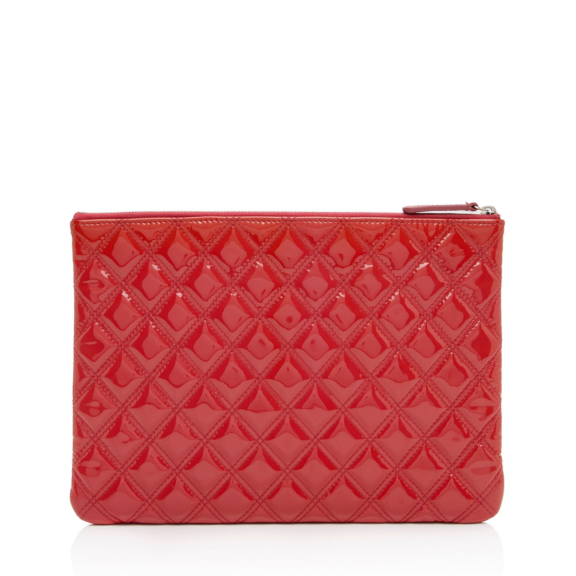 Chanel Patent O- SHF-ZiSJ3V Leather Handbag