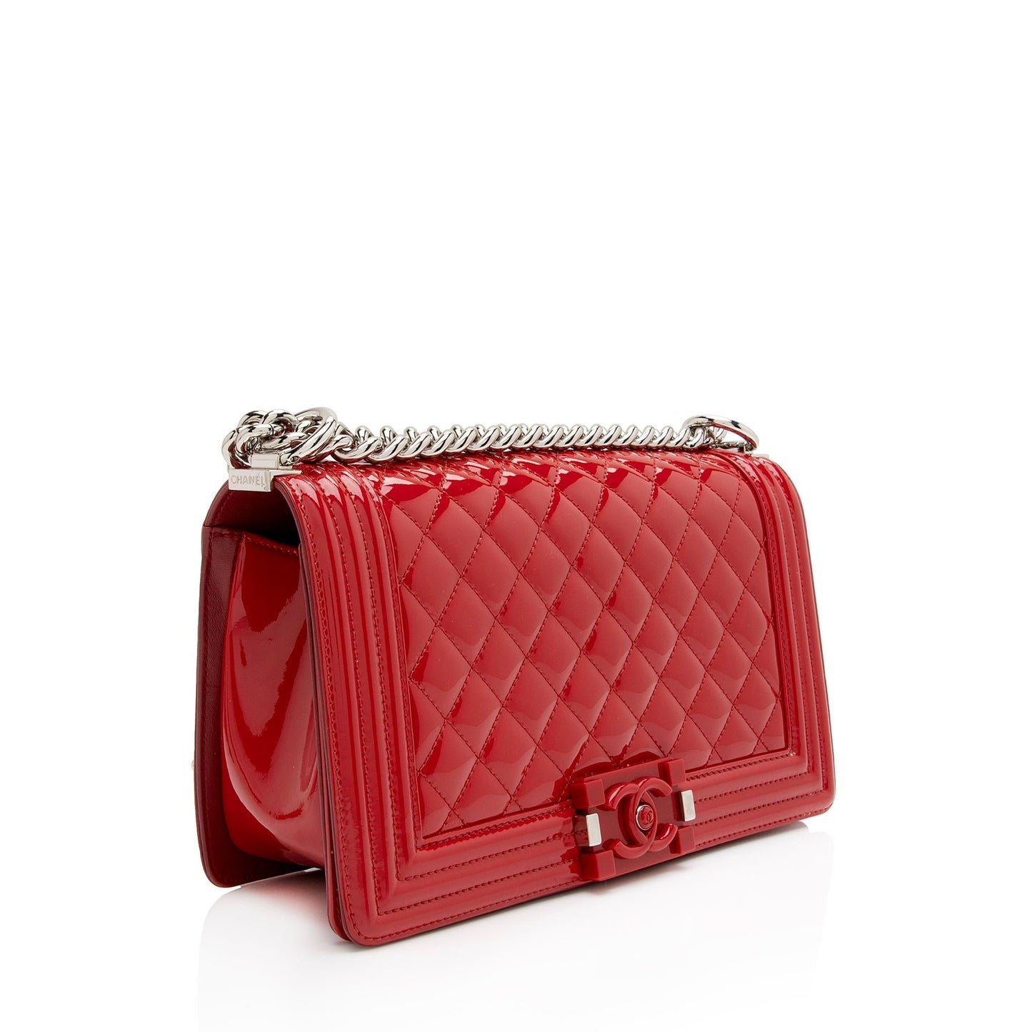 Chanel Patent Old Boy SHF-DpuGew Leather Handbag