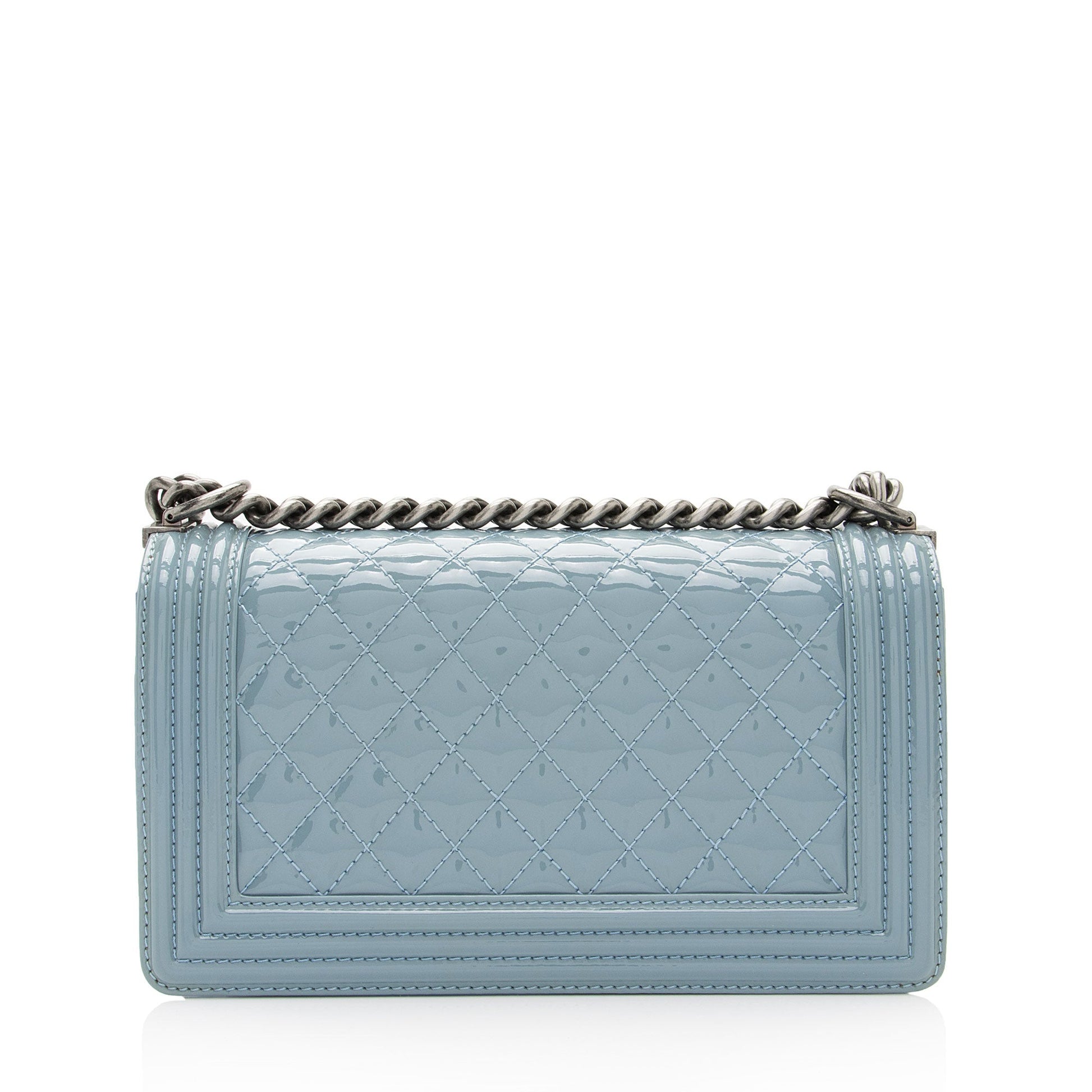 Chanel Patent Old Boy SHF-gyyIIa Leather Handbag