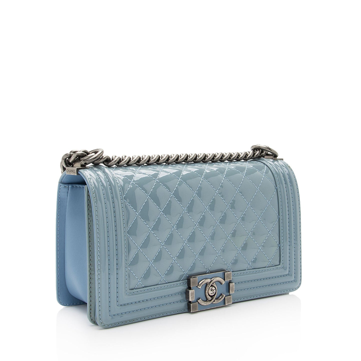 Chanel Patent Old Boy SHF-gyyIIa Leather Handbag