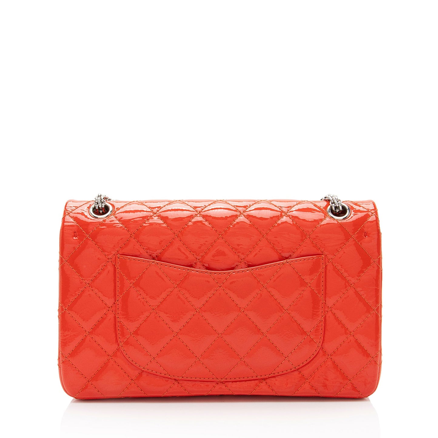 Chanel Patent Reissue 226 Double Flap Leather Shoulder Bag