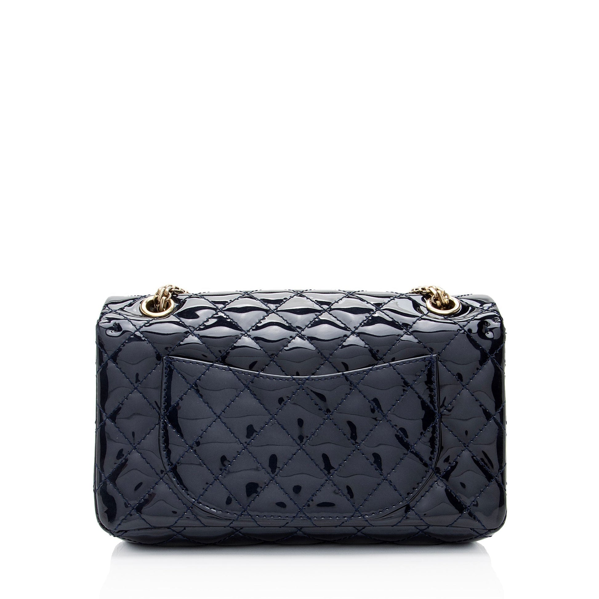 Chanel Patent Leather Reissue Accordion Flap Bag 228954 Right Angle 0 Parent