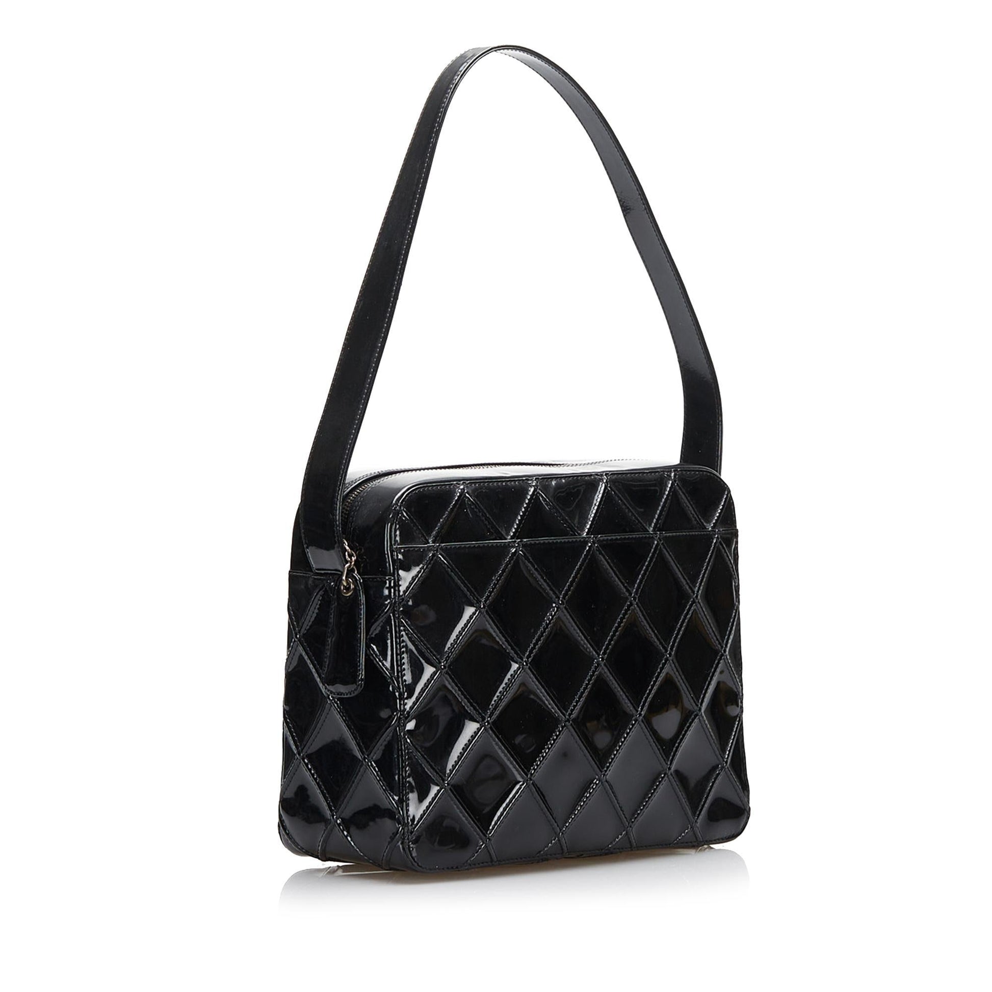 Chanel Patent SHG-QbfDyn Leather Shoulder Bag