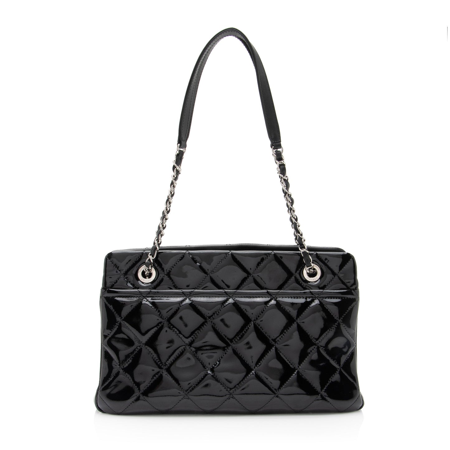 Chanel Patent Timeless CC SHF-xHTHtp Small Leather Tote Bag