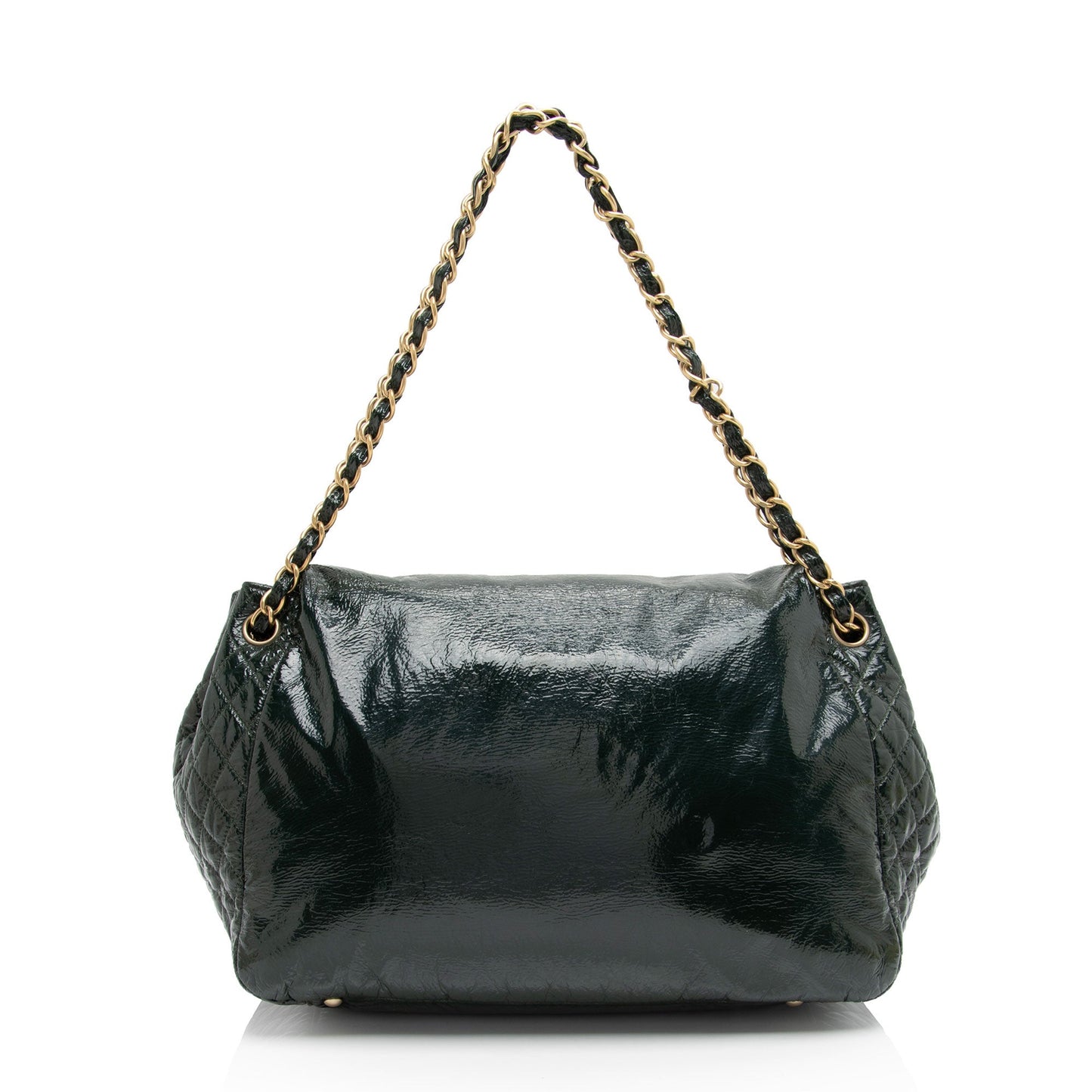 Chanel Patent Vinyl Rock SHF-X1iQCV Shoulder Bag