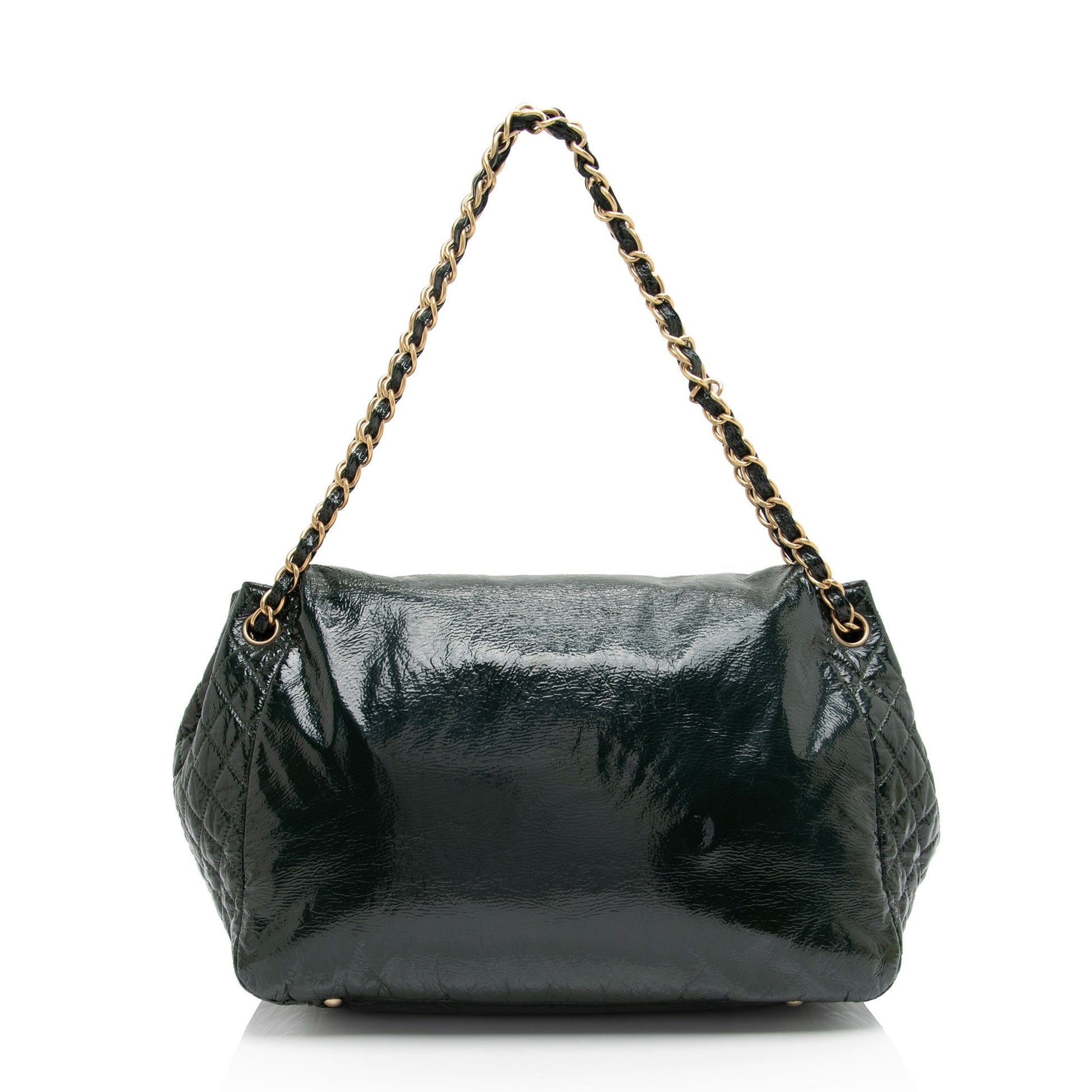 Chanel Patent Vinyl Rock SHF-X1iQCV Shoulder Bag