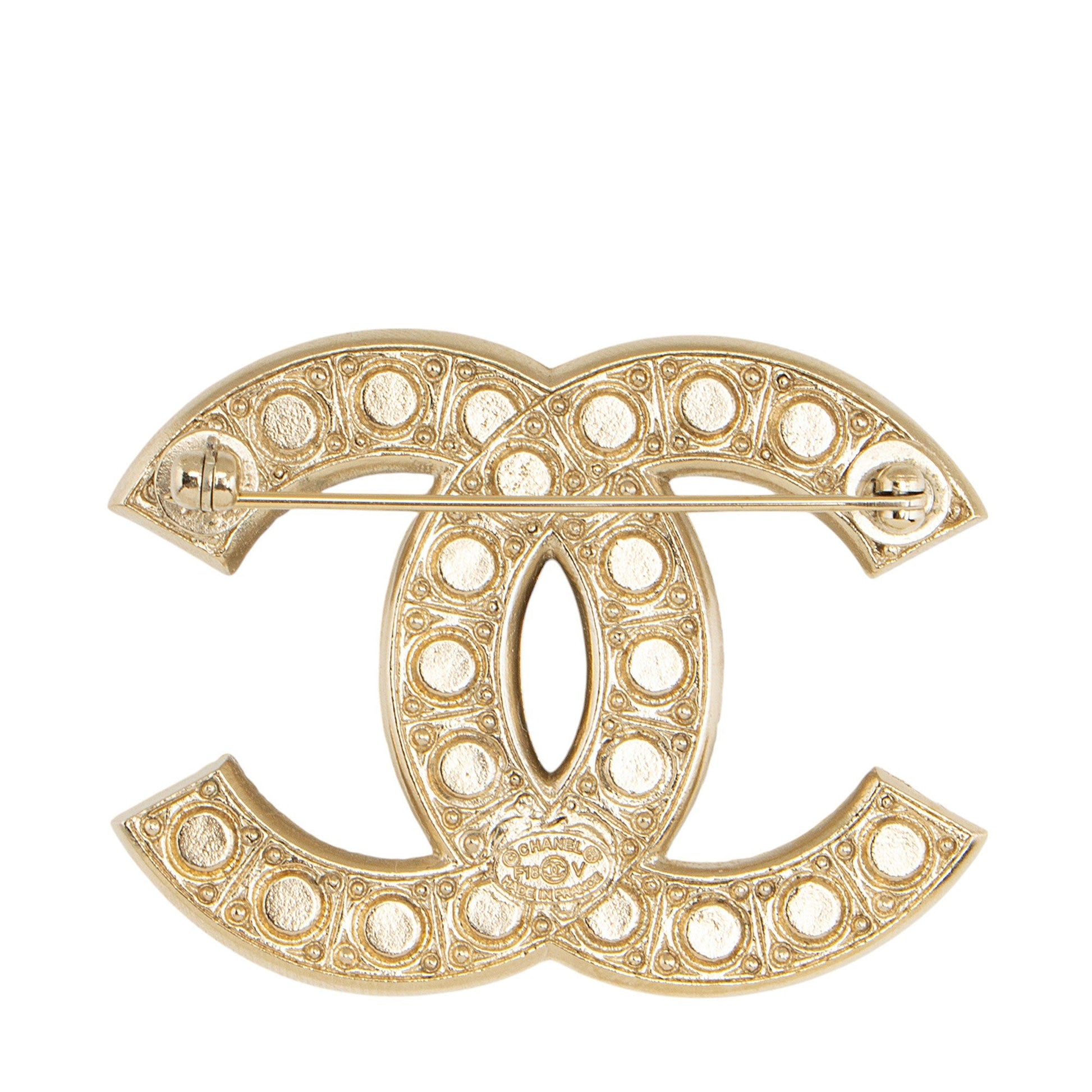 Chanel Pearl CC Brooch SHF-KY02qw Handbag