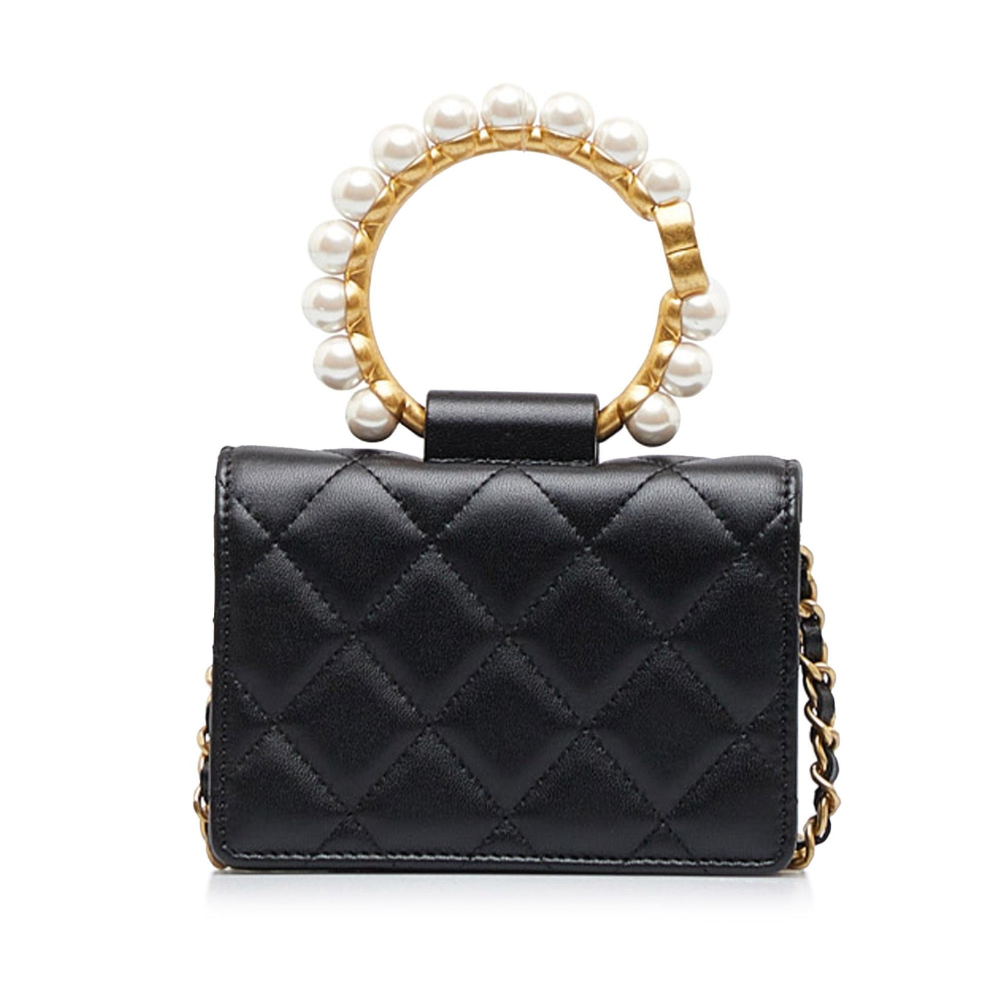Chanel Pearl Crown On SHG-AvIaAb Clutch Bag