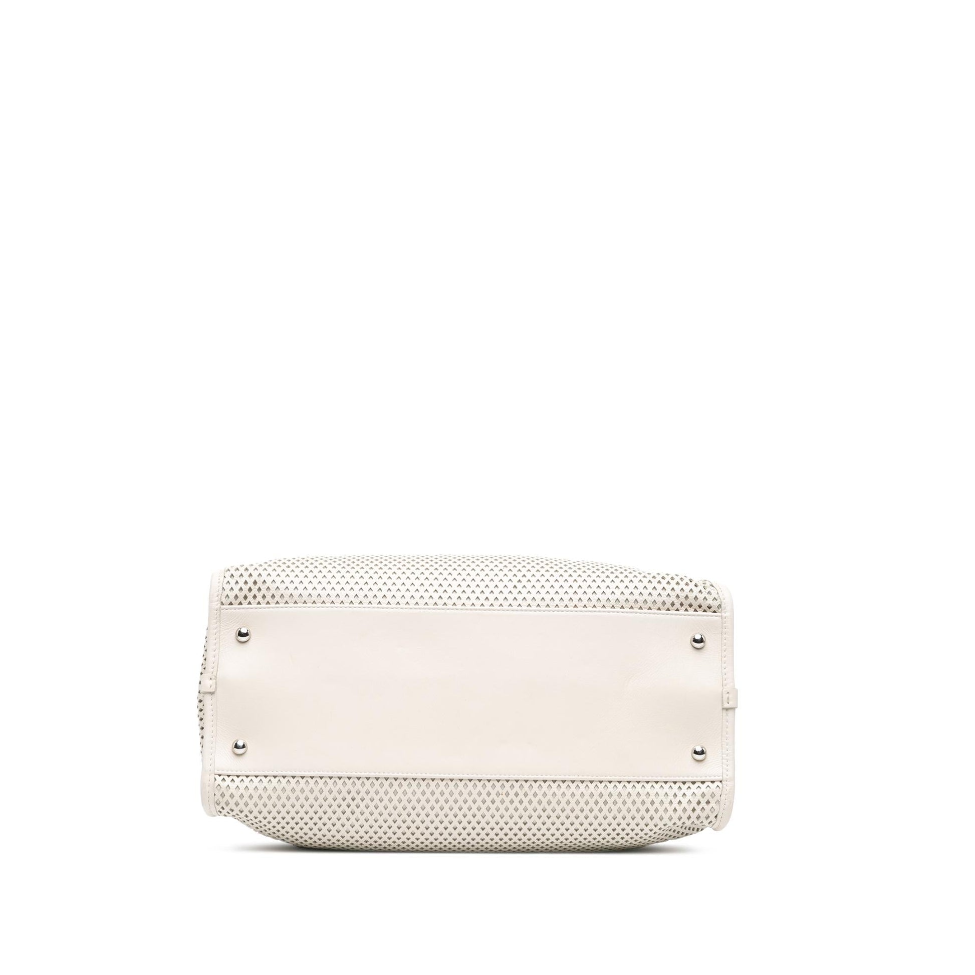 Chanel Perforated Calfskin Up Air Satchel Bag