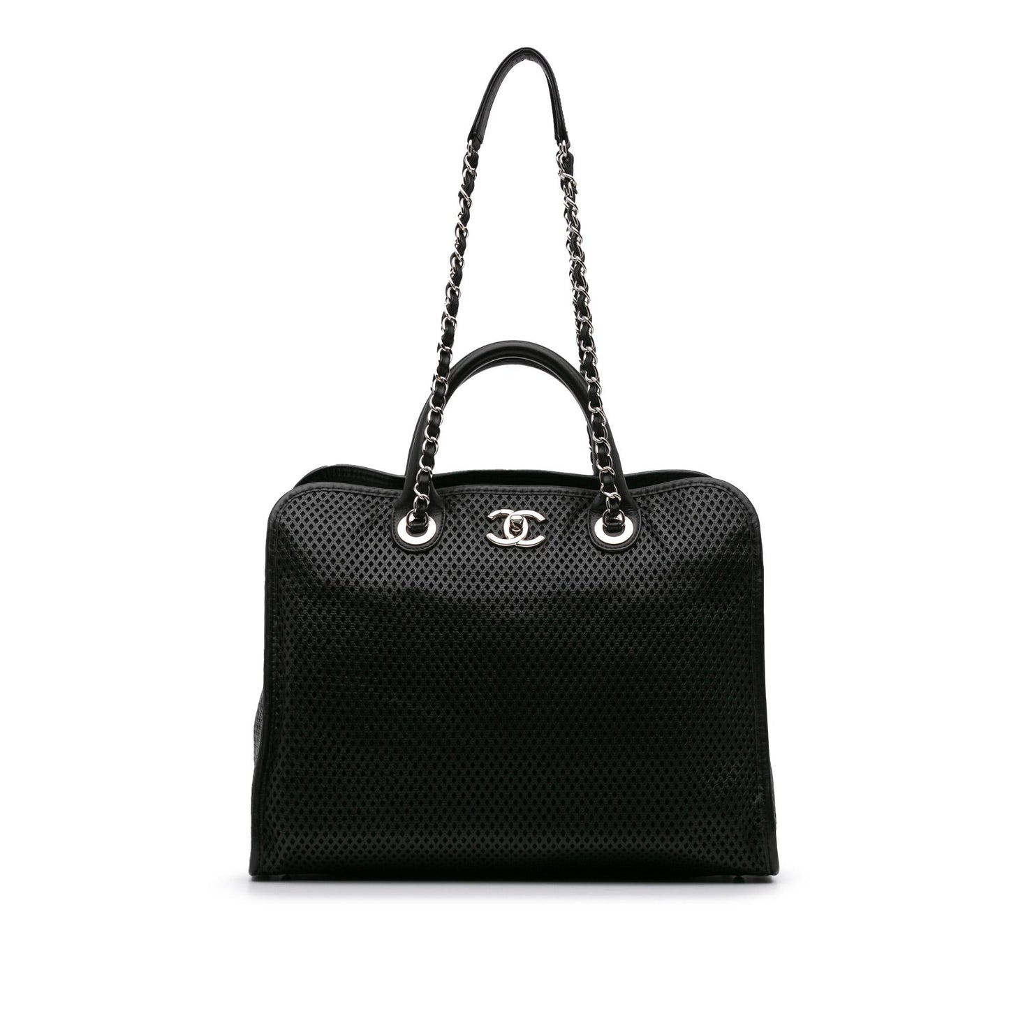 Chanel Perforated Calfskin Up Air Tote Bag