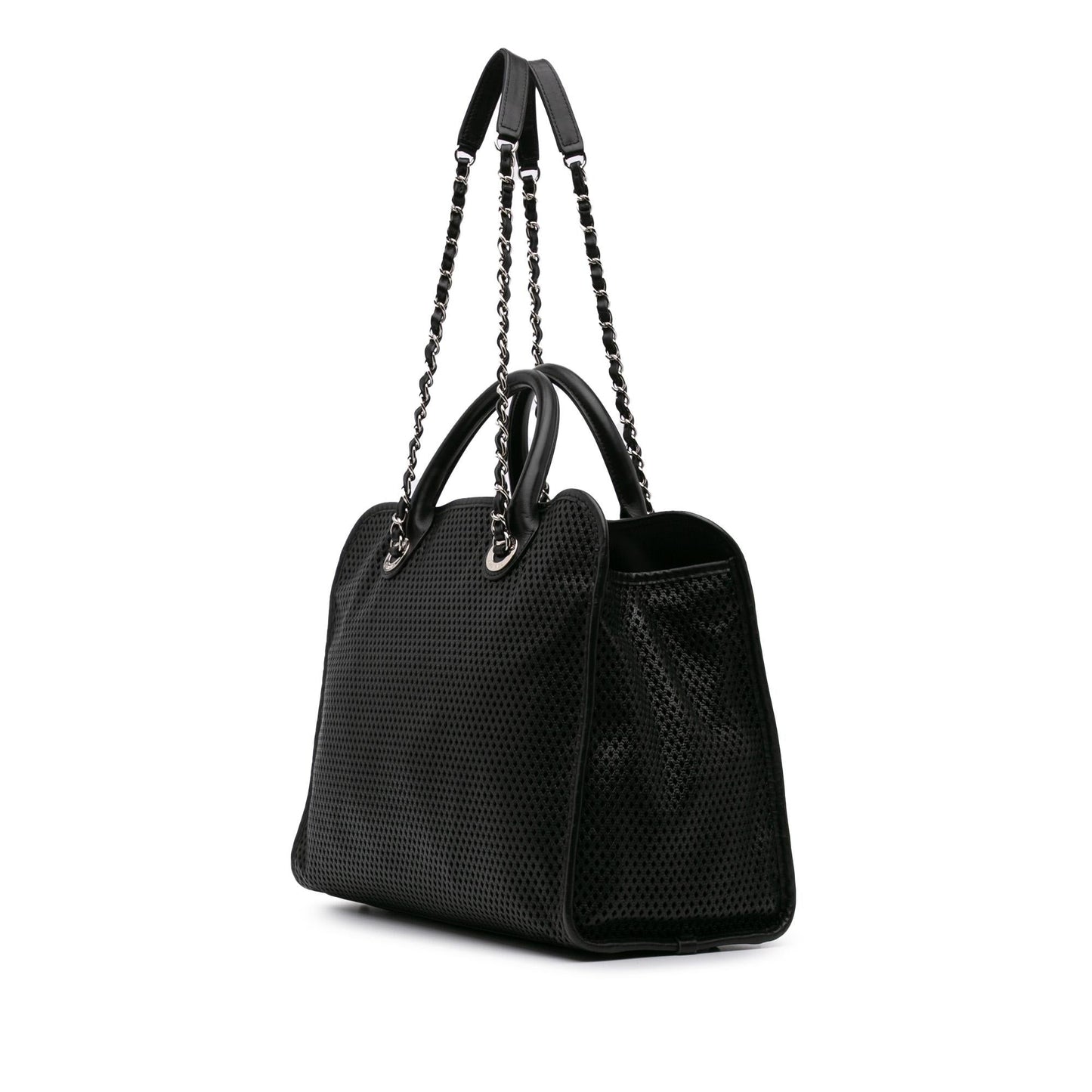 Chanel Perforated Calfskin Up Air Tote Bag
