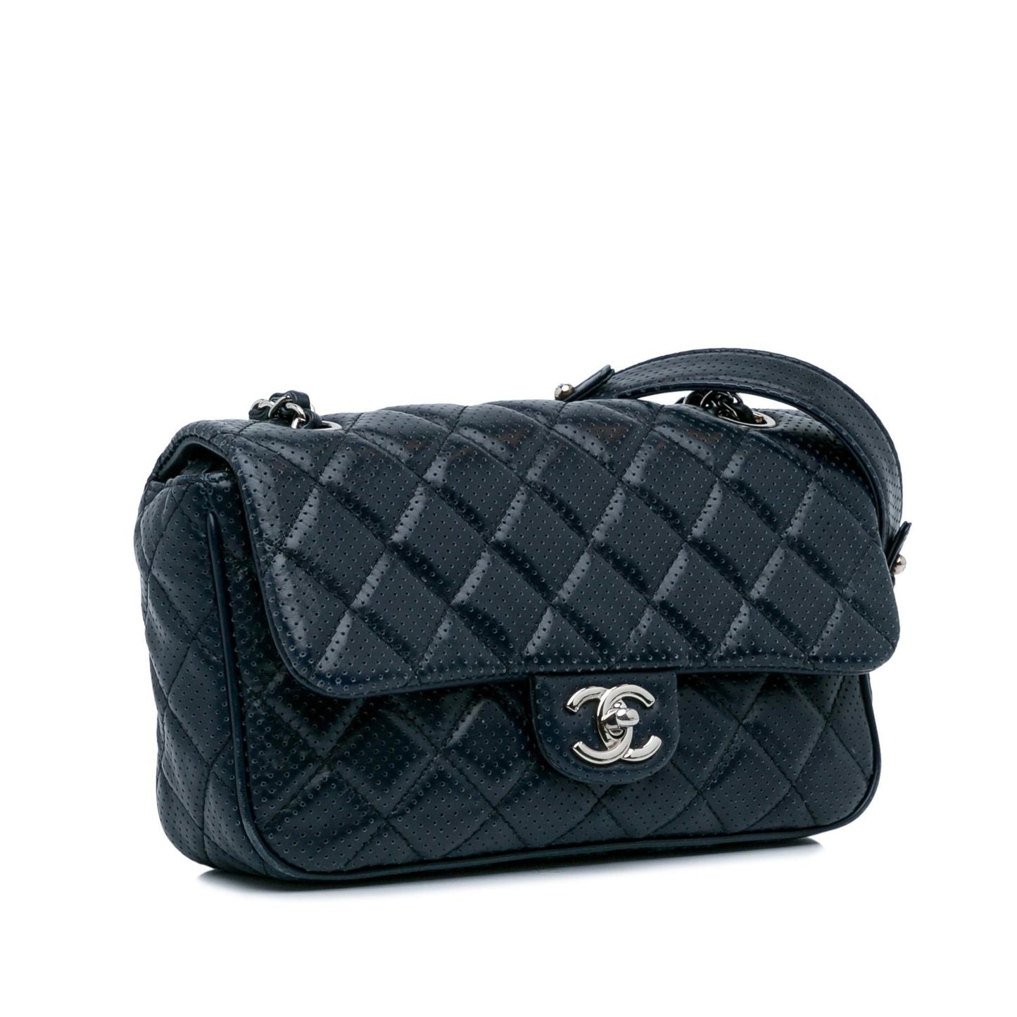 Chanel Perforated Classic Rectangular Flap Mini Bag