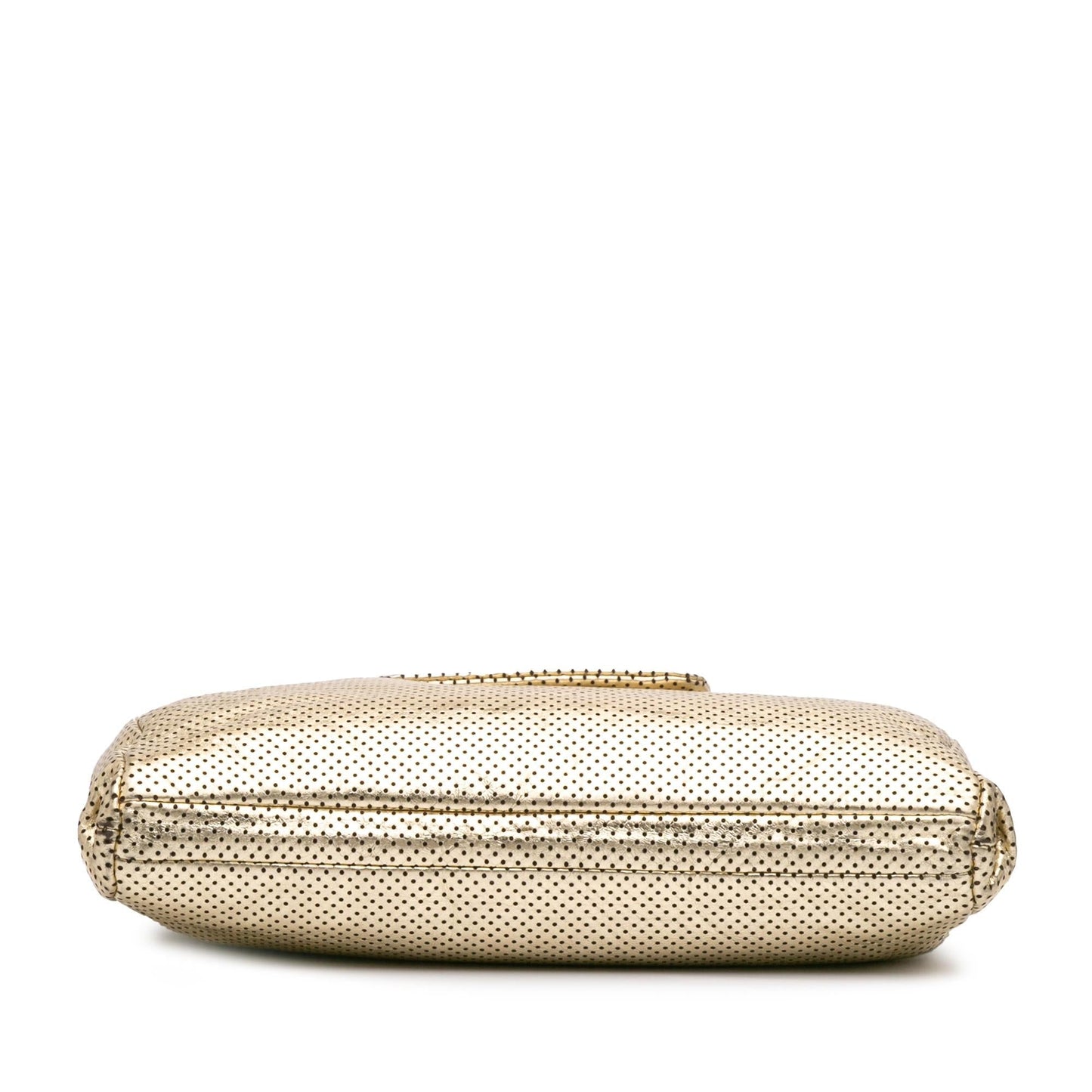 Chanel Perforated Crackled Tote Bag Perforated Crackled