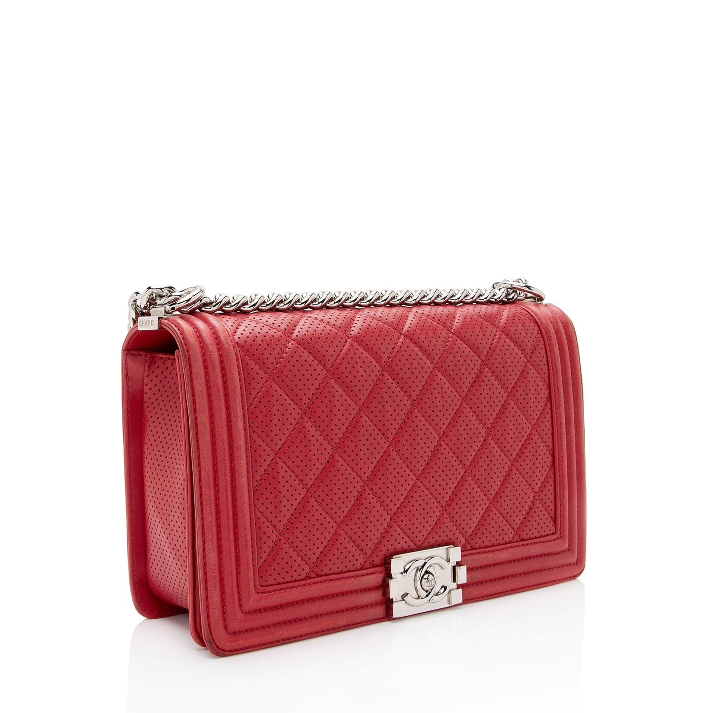 Chanel Perforated Lambskin New Boy SHF-LqYEA9 Handbag