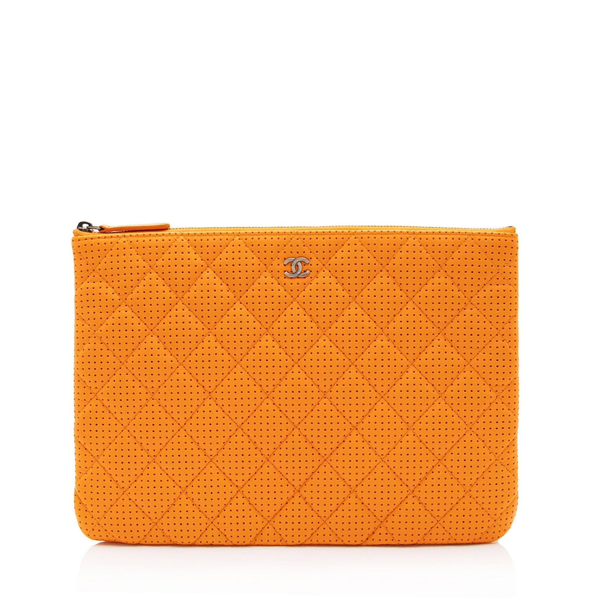 Chanel Perforated O- SHF-1ENMya Leather Handbag