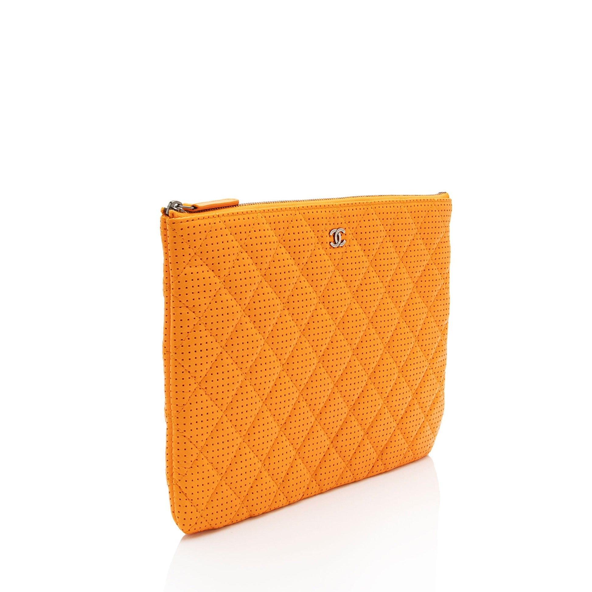 Chanel Perforated O- SHF-1ENMya Leather Handbag