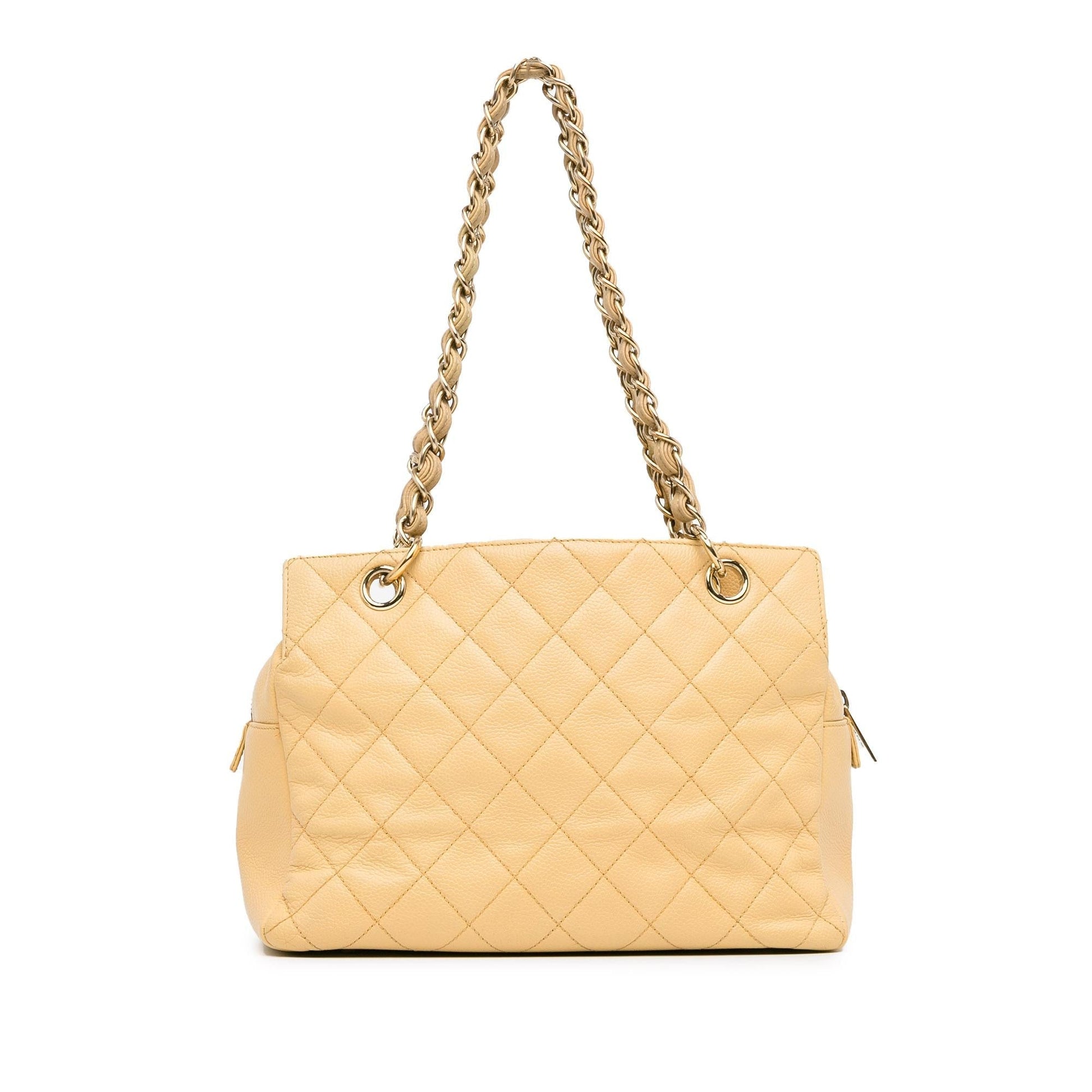 Chanel Petite Caviar Timeless Shopping SHG-BPvc34 Tote Bag
