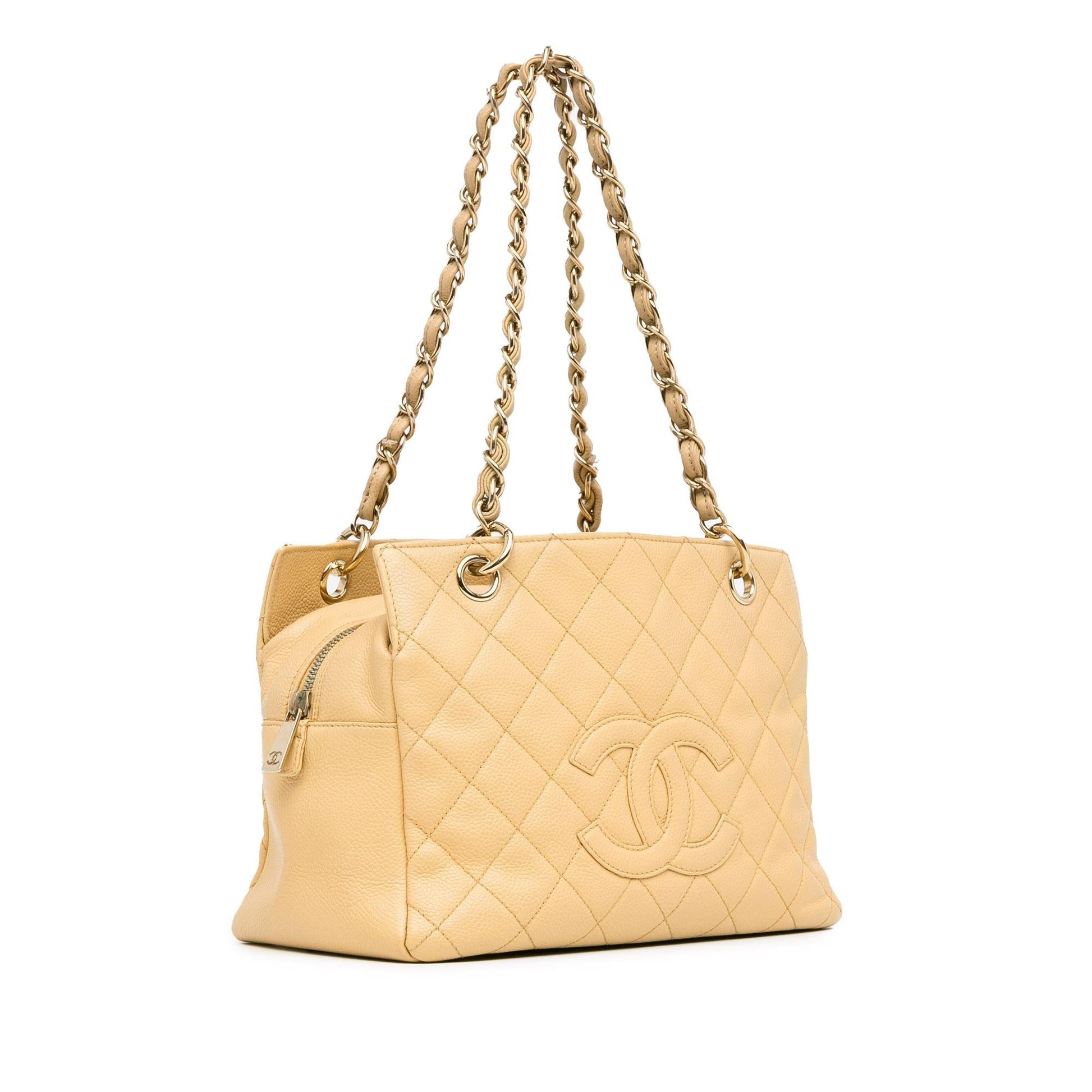 Chanel Petite Caviar Timeless Shopping SHG-BPvc34 Tote Bag