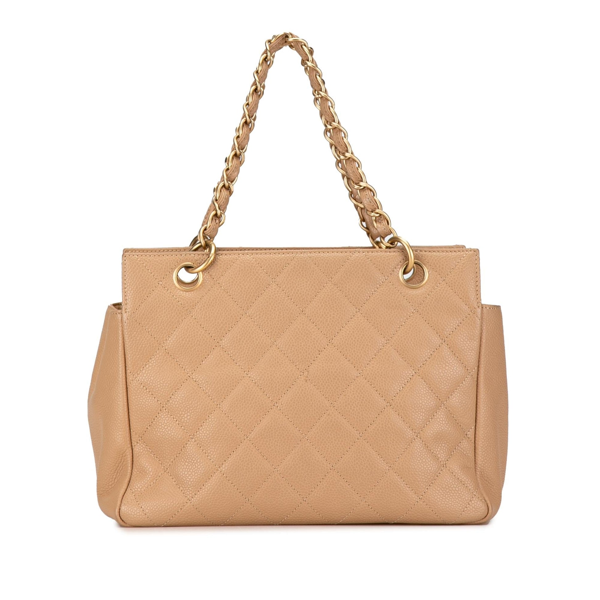 Chanel Petite Caviar Timeless Shopping SHG-HnNmDD Tote Bag