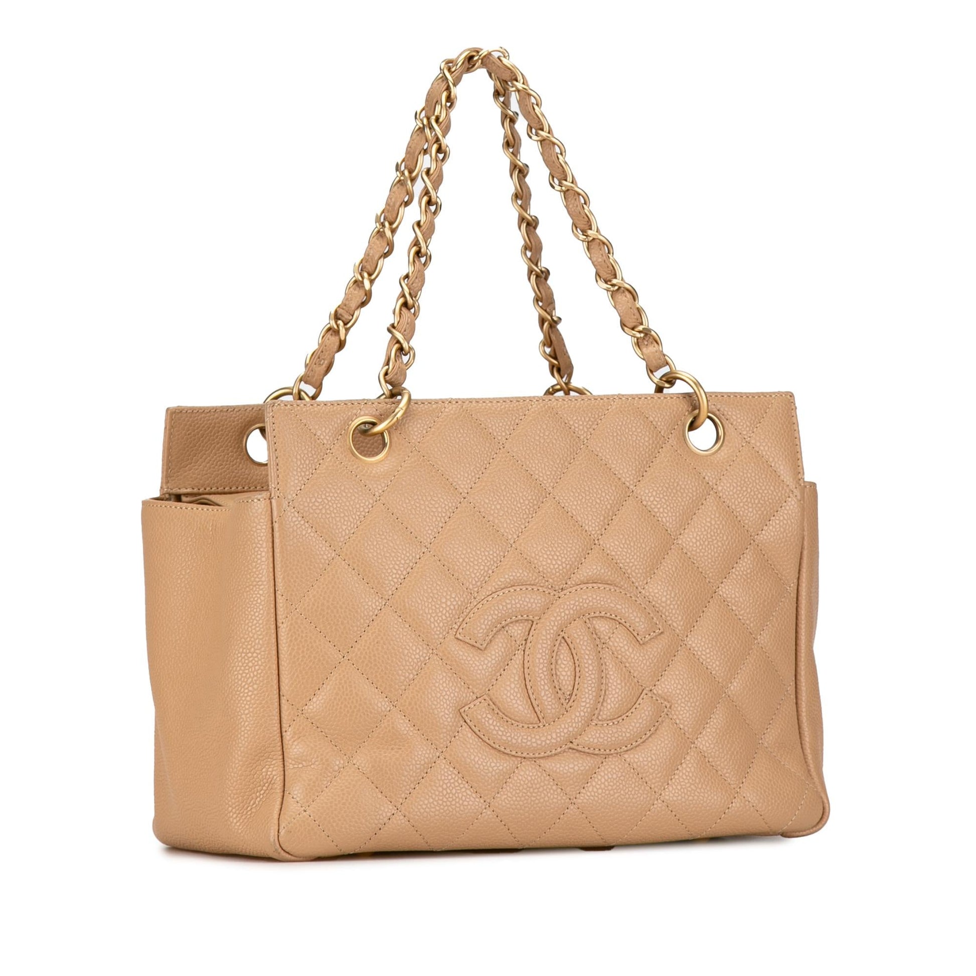 Chanel Petite Caviar Timeless Shopping SHG-HnNmDD Tote Bag