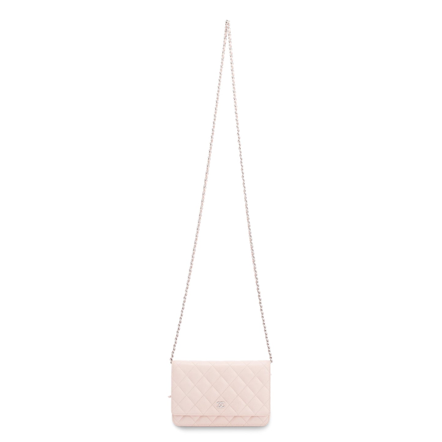 Chanel Caviar Classic on Pink Wallet Case