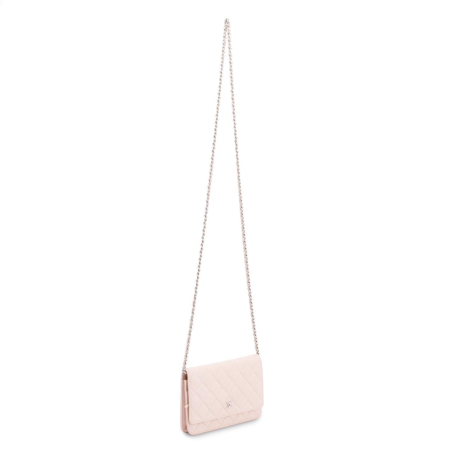 Chanel Caviar Classic on Pink Wallet Case