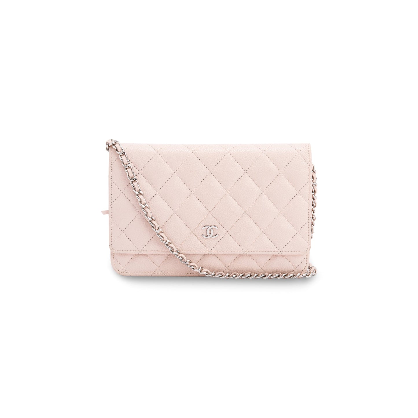 Chanel Caviar Classic on Pink Wallet Case