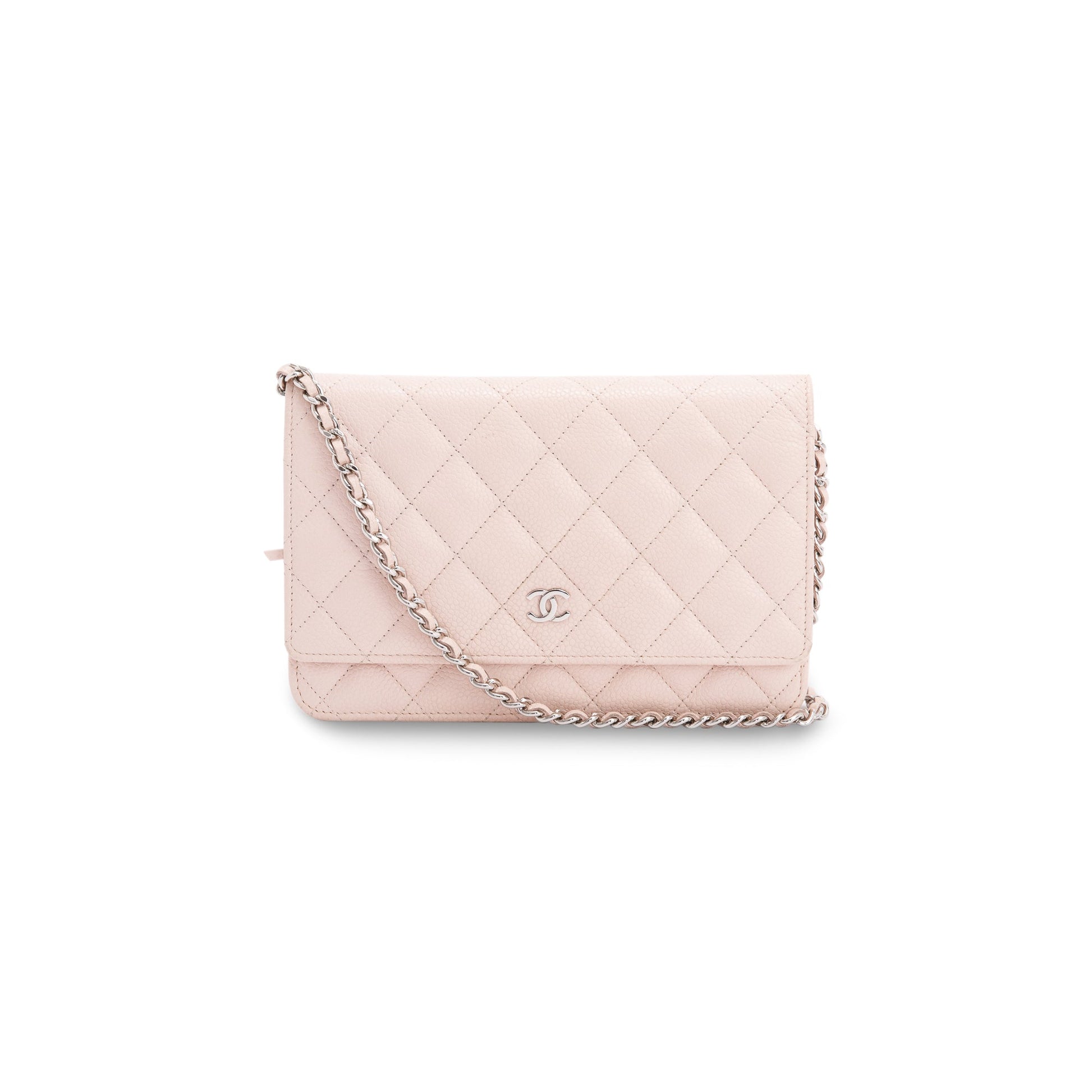 Chanel Caviar Classic on Pink Wallet Case