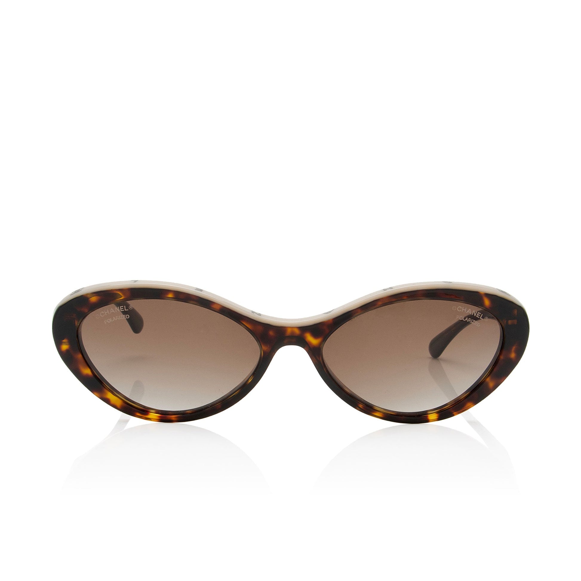 Chanel Polarized Oval Sunglasses (Shf-Xxexye) Bag