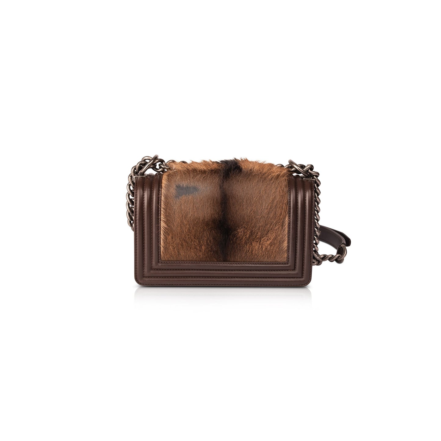 Chanel Pony Hair Boy Travel Bag