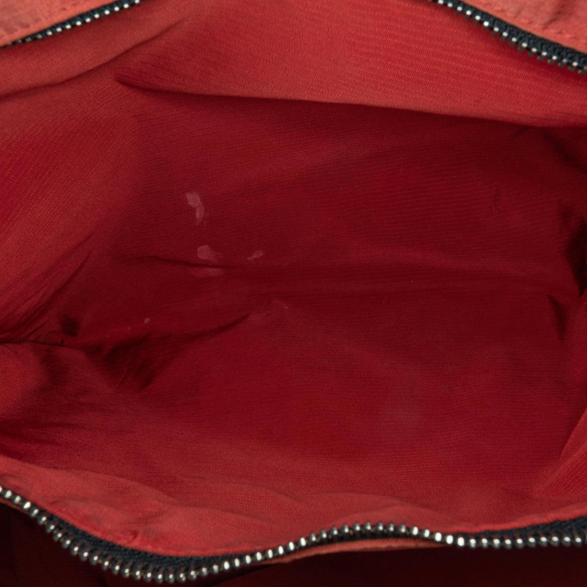 Chanel Printed Nylon Travel Line Tote (SHG-2FLMsd)
