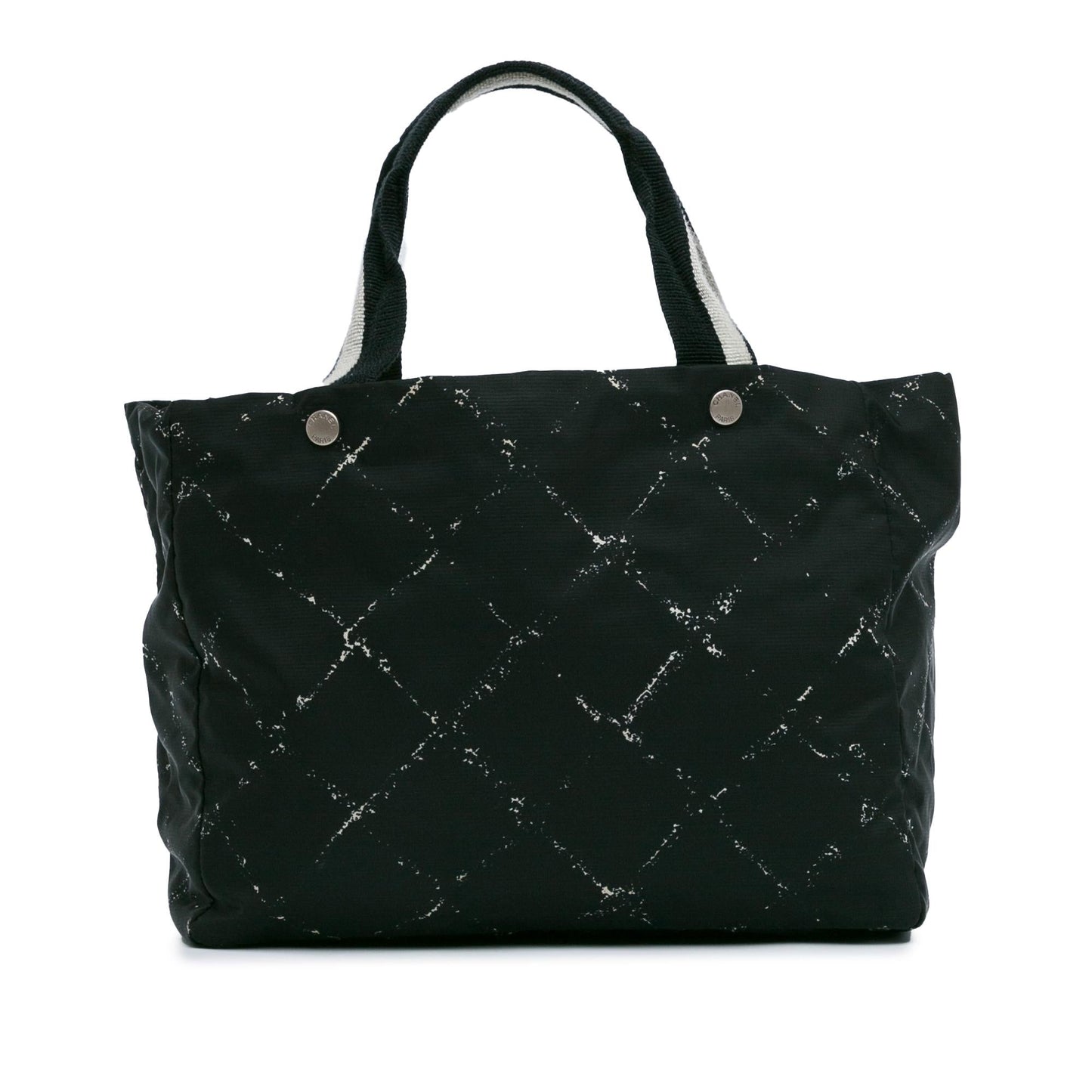 Chanel Printed Nylon Line SHG-2FLMsd Travel Bag